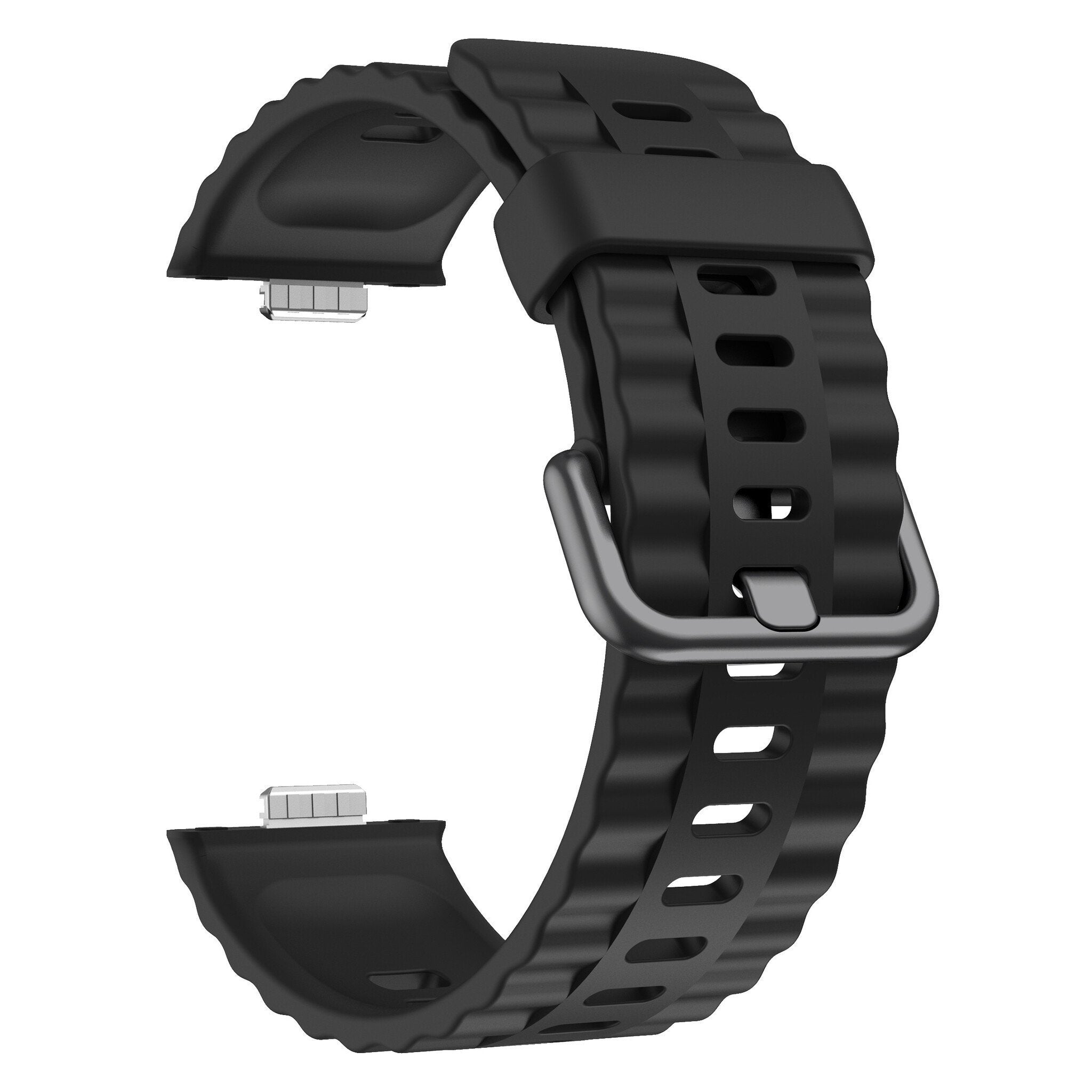 Huawei Watch Fit 4 Pro Silicone Classic Strap (Black)