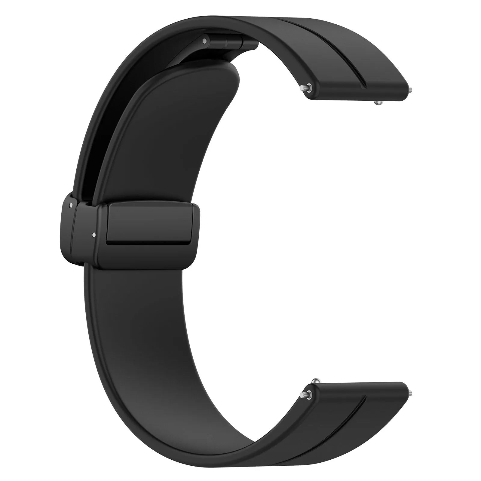 OnePlus Watch 3 - 46mm D-Buckle Silicone Strap (Black)