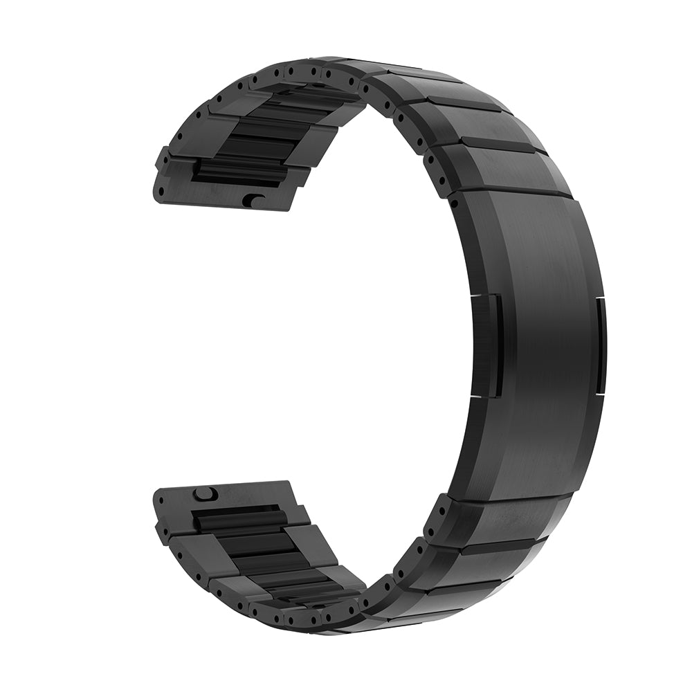 Bracelet acier hybride 'One Push' Huawei Watch GT 5 - 46mm (noir)