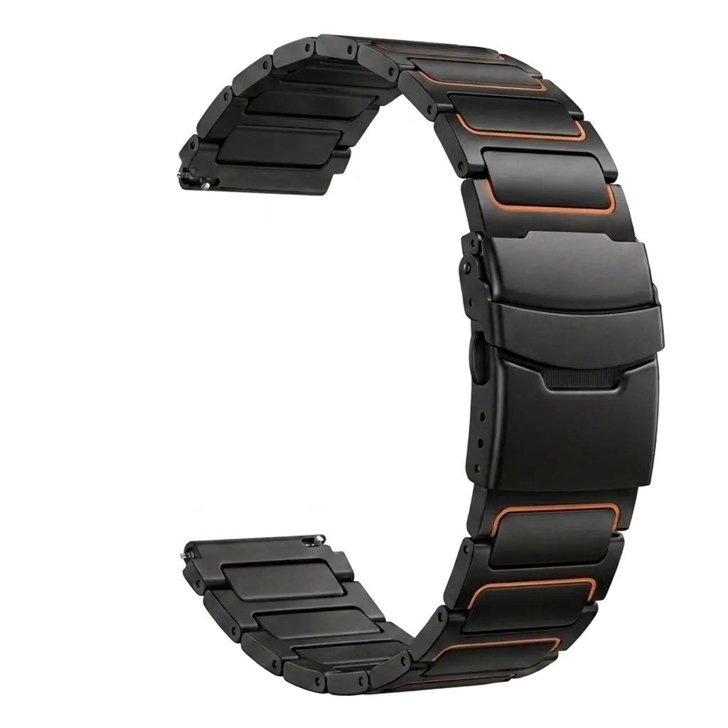 Bracelet titane tortue Redmi Watch 5 Active (noir/orange)