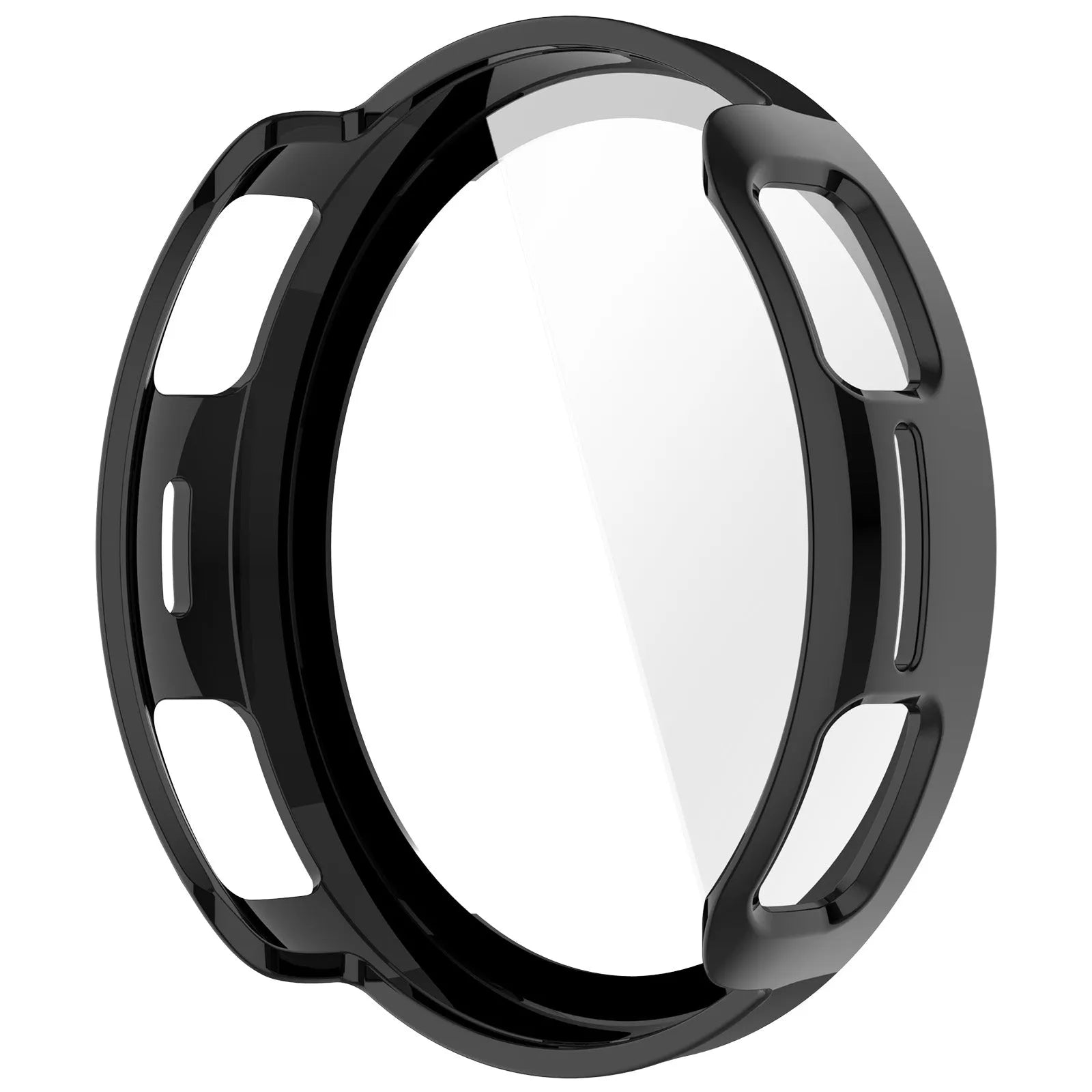 Amazfit Active 3 Premium PC Case with Glass (Black)