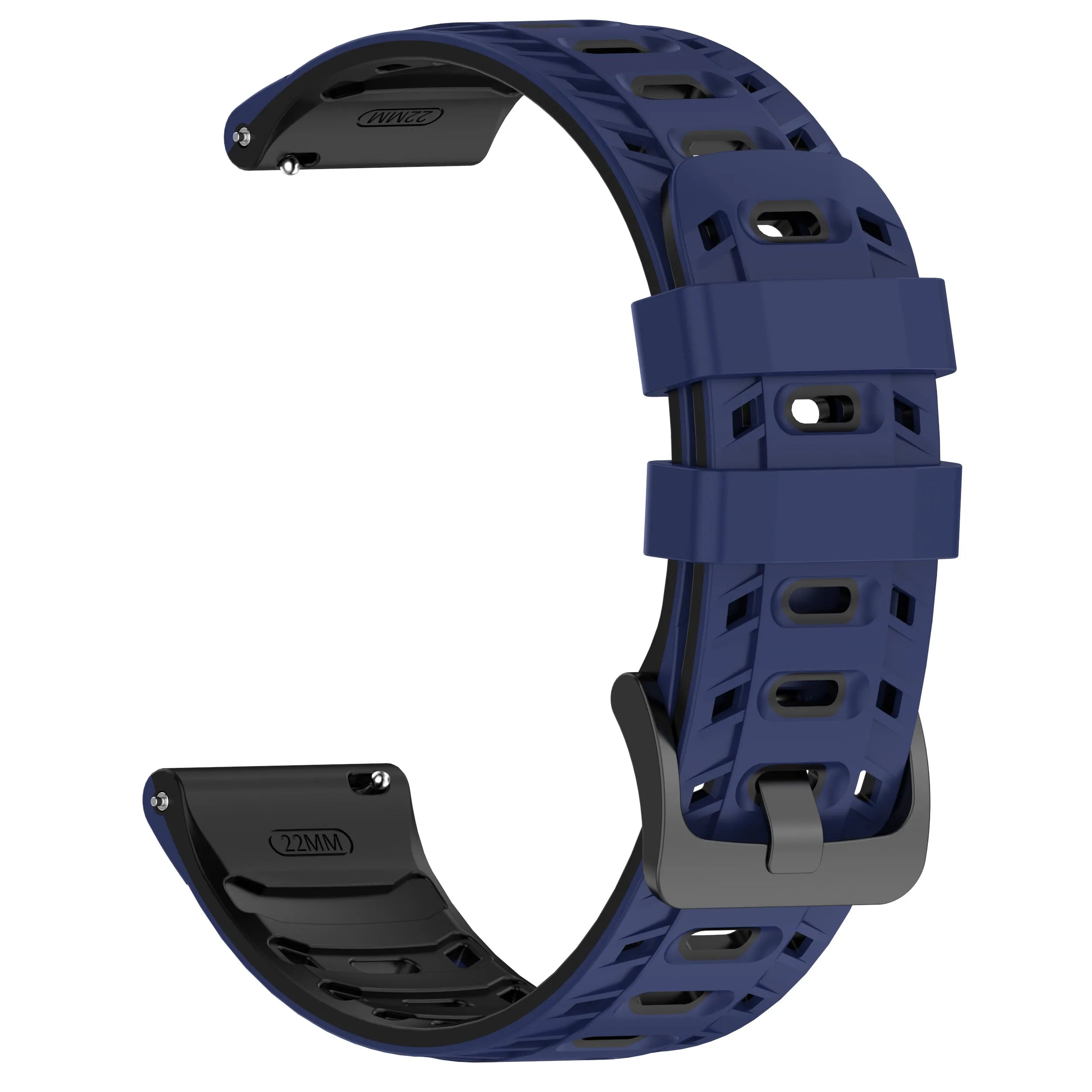 Bracelet sport Mecha ICE Smart TKS Rectangular 1.41 (bleu foncé/noir)