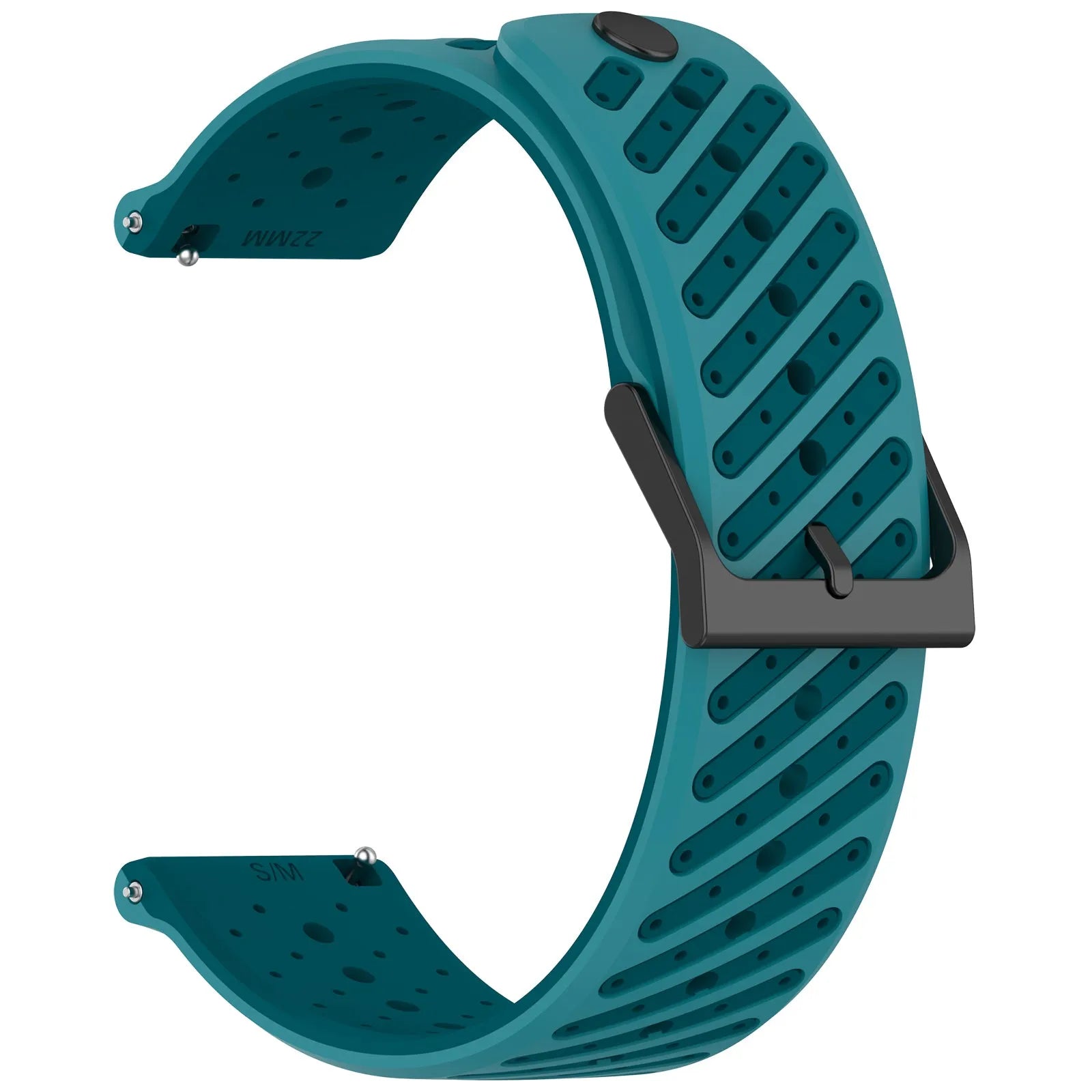 Suunto Race (S) Striped Silicone Strap (Blue)
