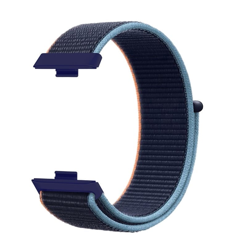 Bracelet nylon Classic Huawei Watch Fit 4 Pro (bleu foncé)