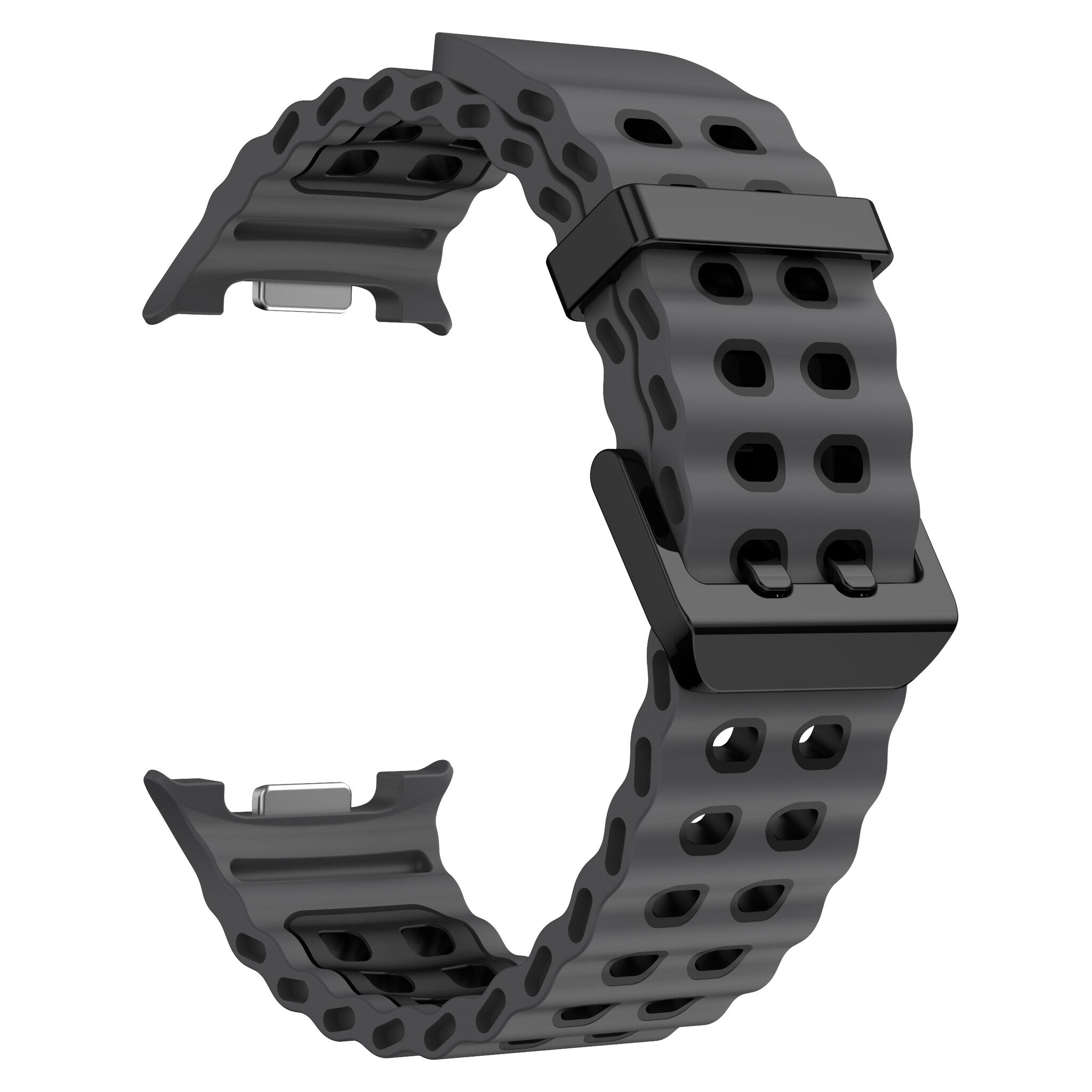 Samsung Galaxy Watch 8 - 40mm Ocean Strap (Dark Grey/Black)