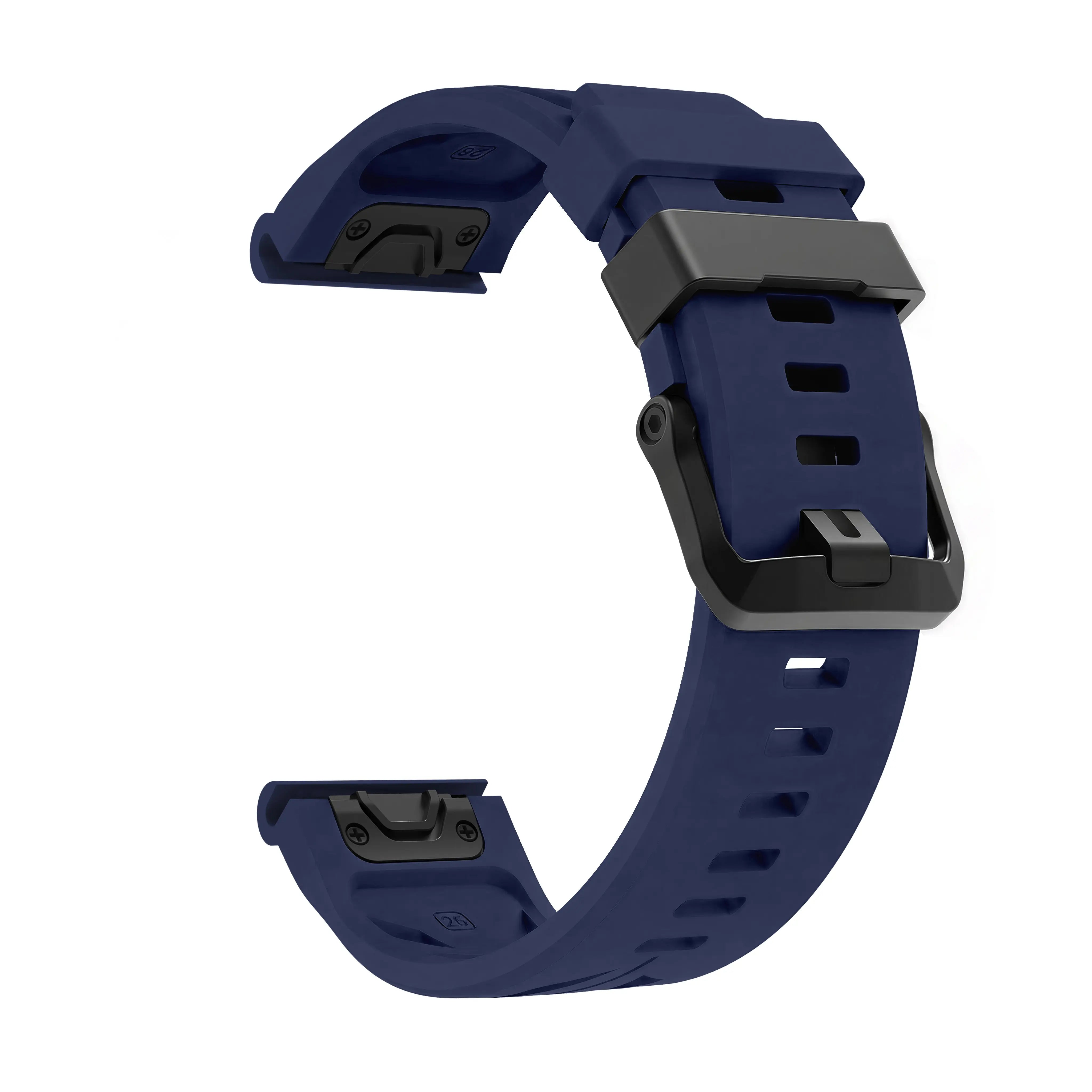 Garmin Fenix 5x/6x Race Silicone Strap (Dark Blue)