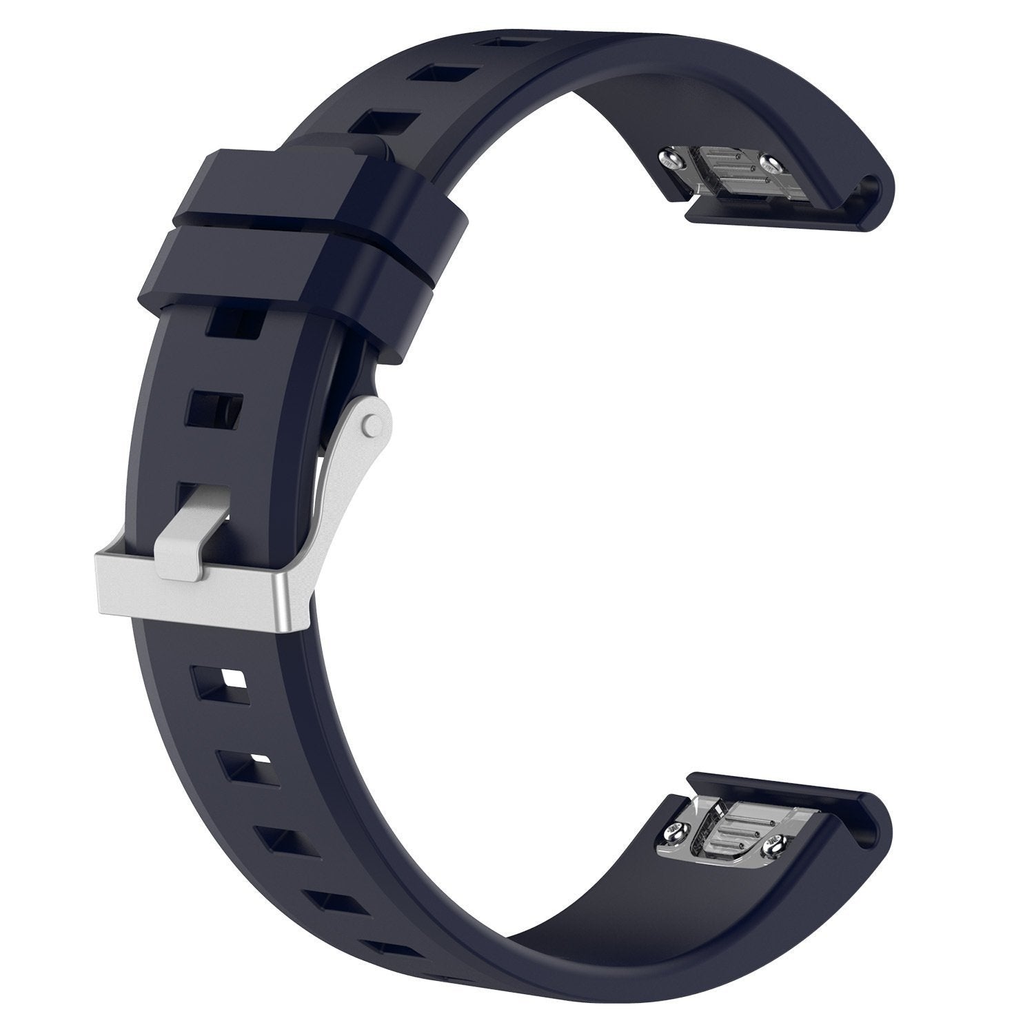 Garmin Forerunner 965 Glossy Silicone Strap (Dark Blue)
