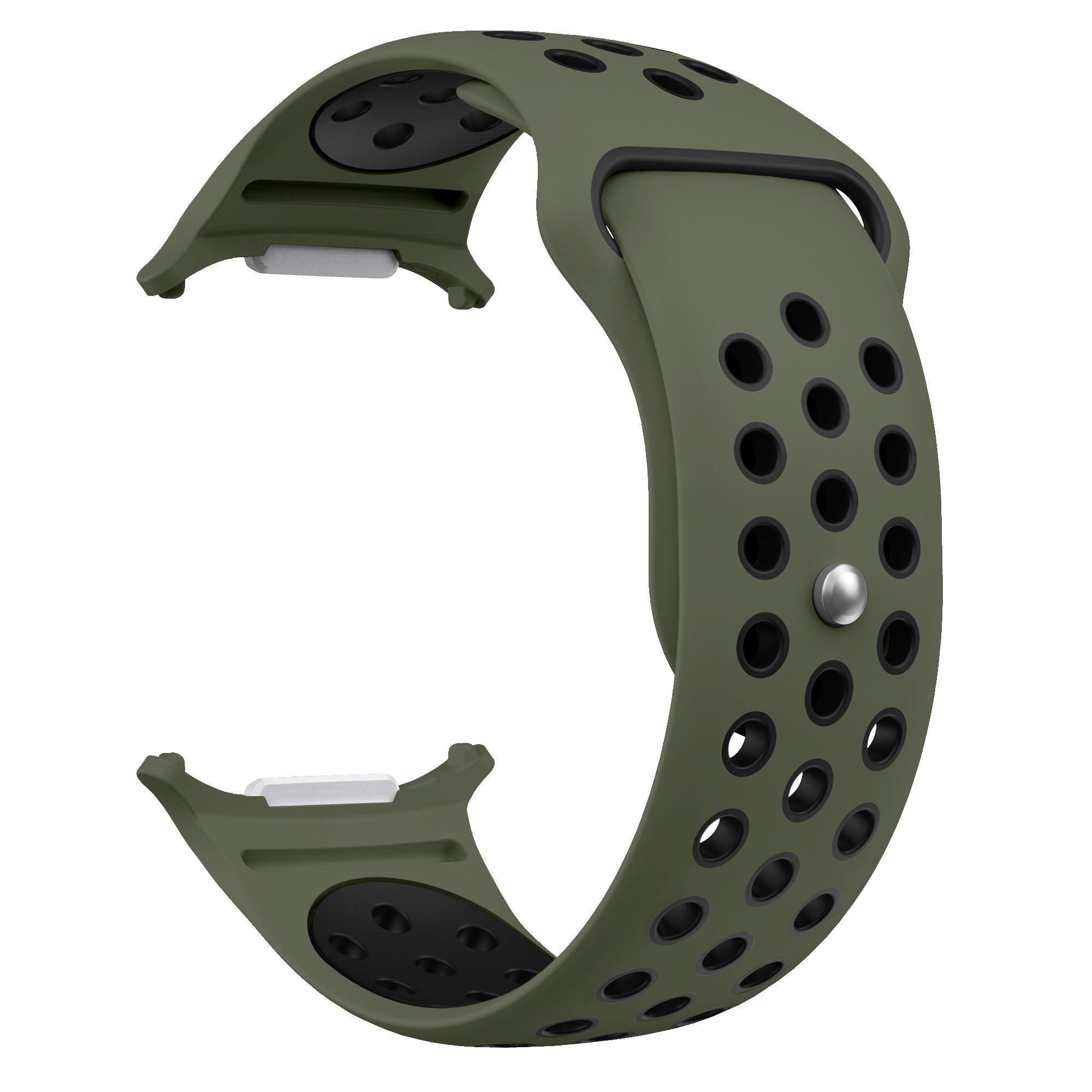 Bracelet sport Samsung Galaxy Watch Ultra 2 (vert militaire/multicolore)