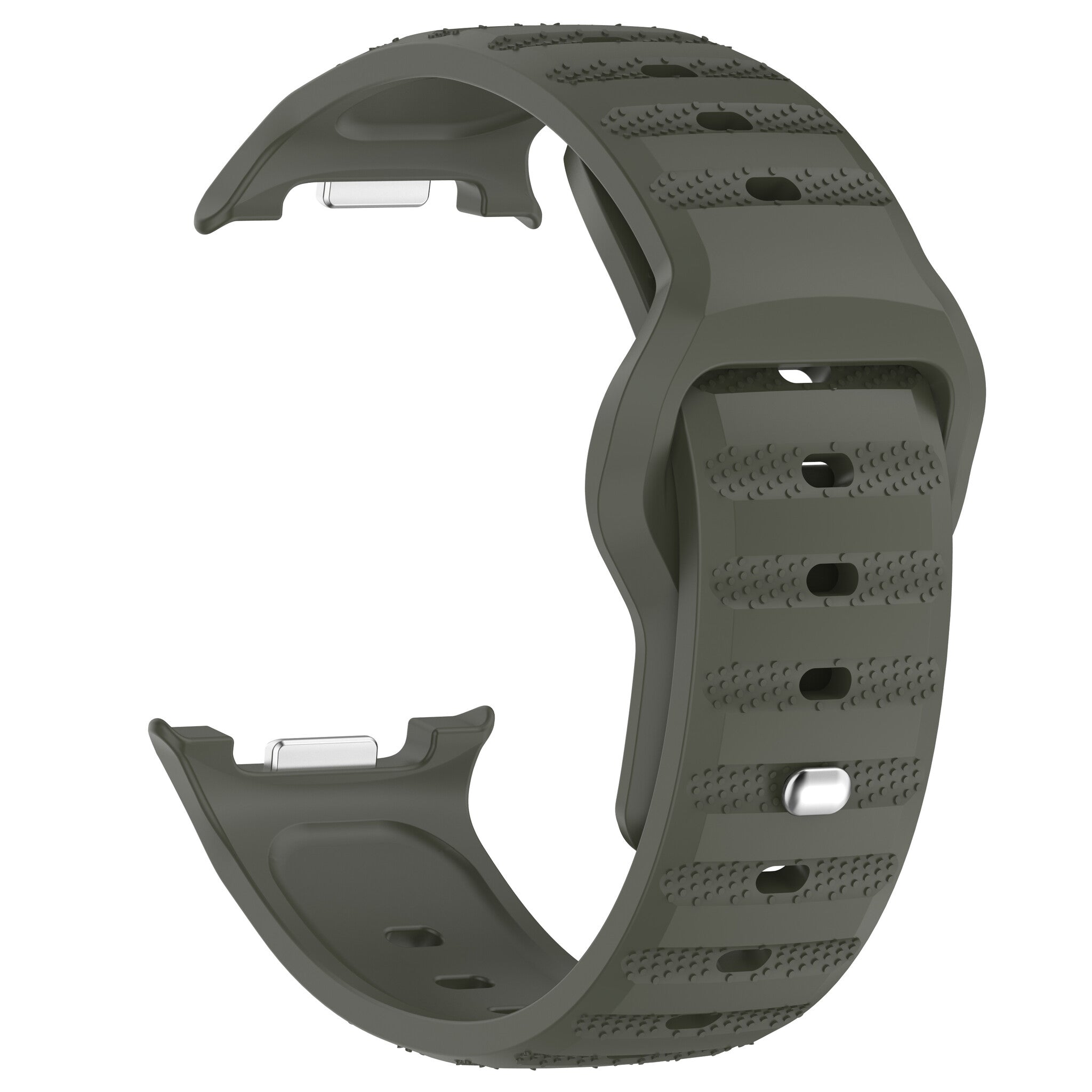 Samsung Galaxy Watch 8 Classic Outdoor Silicone Strap (Dark Green)
