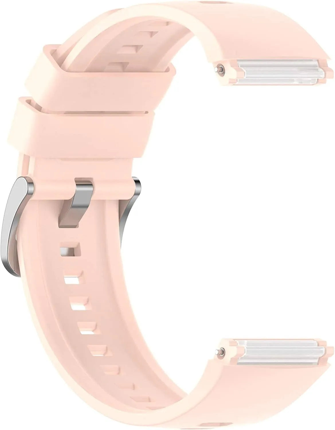 Silicone Strap, light pink, without a watch, 3/4 front view
