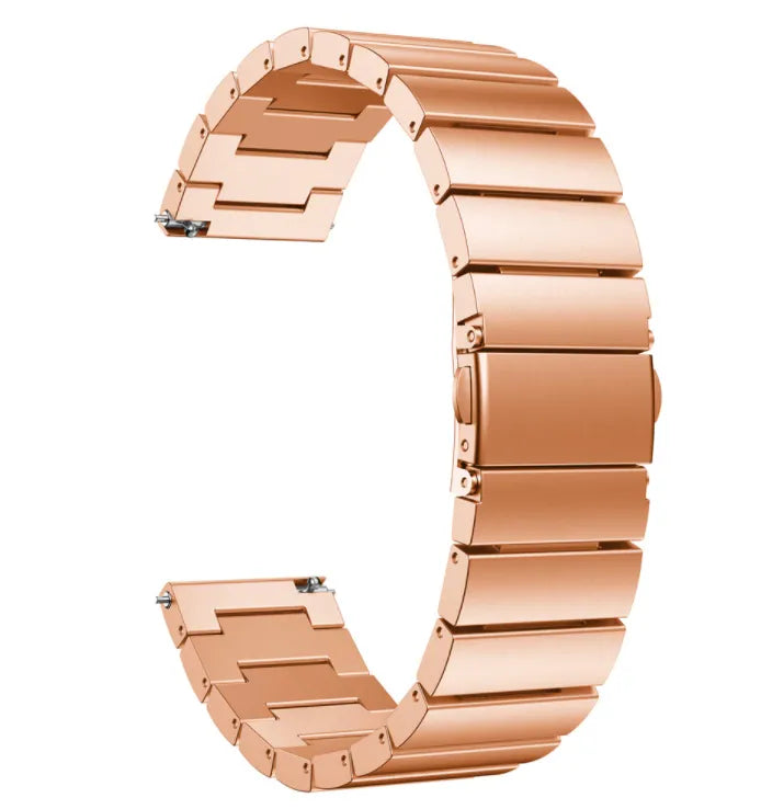 Premium Metal Strap, rose gold, without a watch, 3/4 front view
