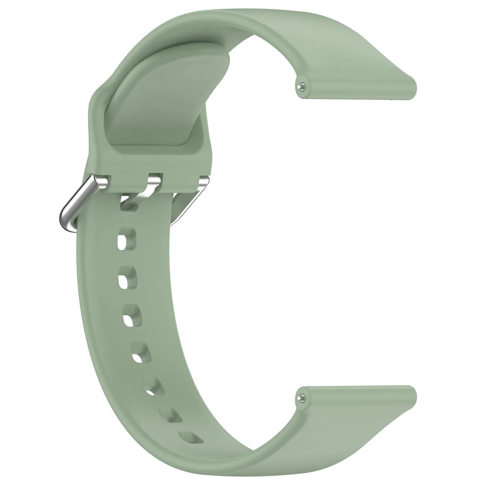 Coros Apex 4 - 46mm Silicone Buckle Strap (Green)
