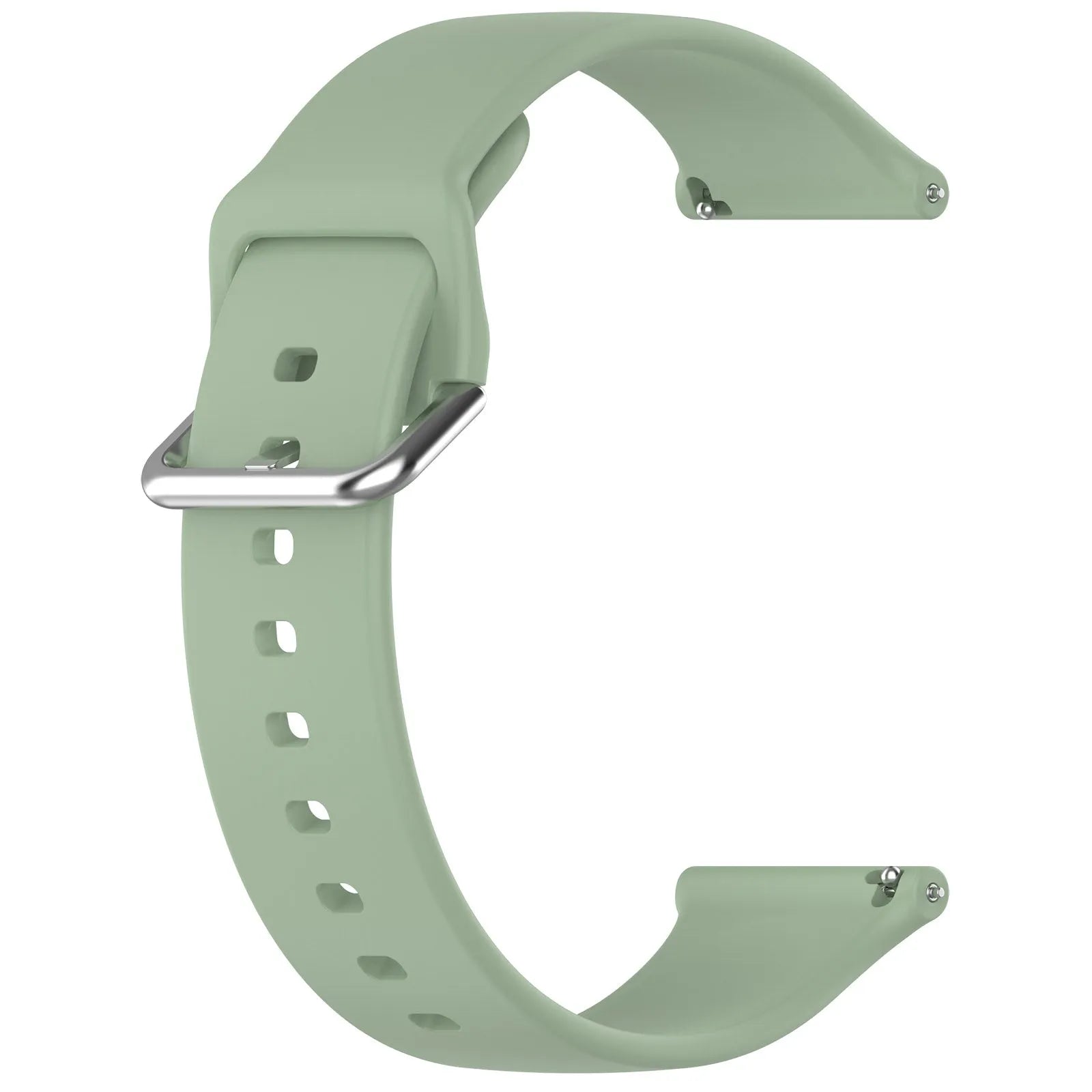 Bracelet silicone avec boucle TicWatch Pro 5 Enduro (vert)