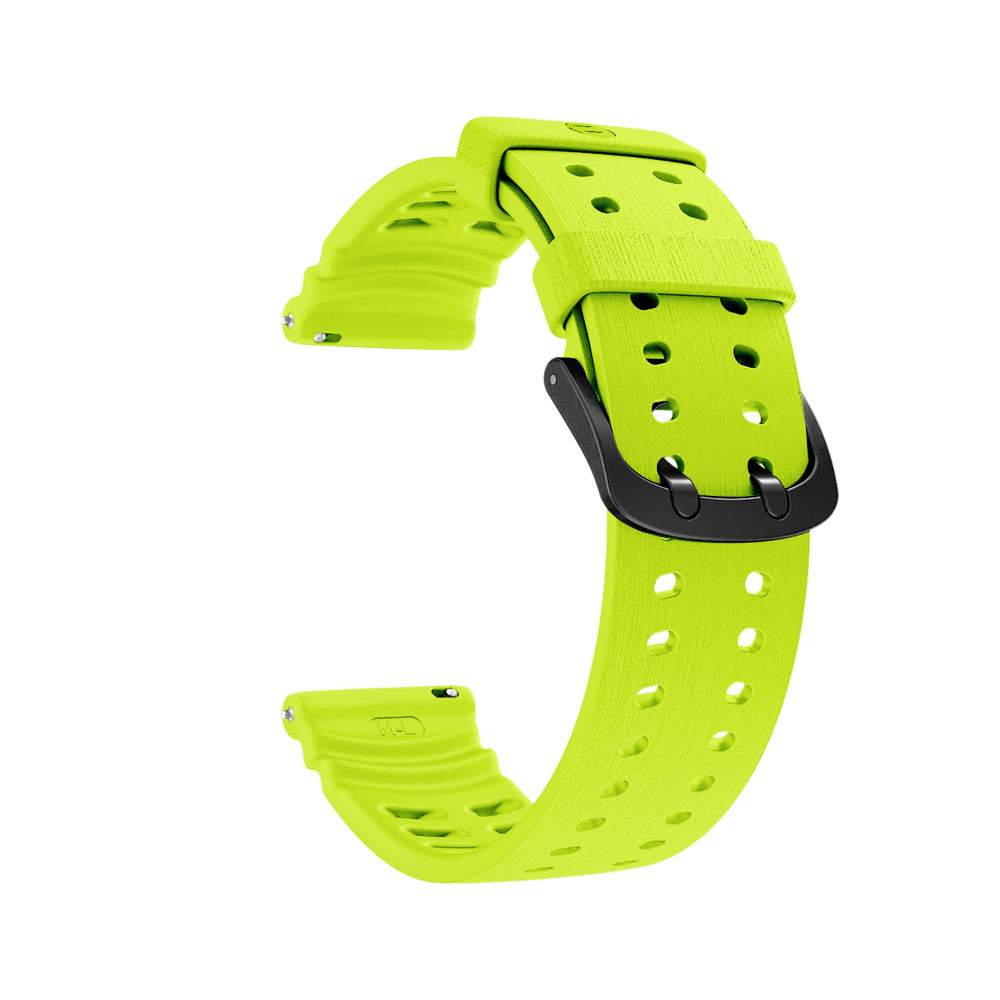 Bracelet silicone grain Polar Grit X Pro (citron vert)