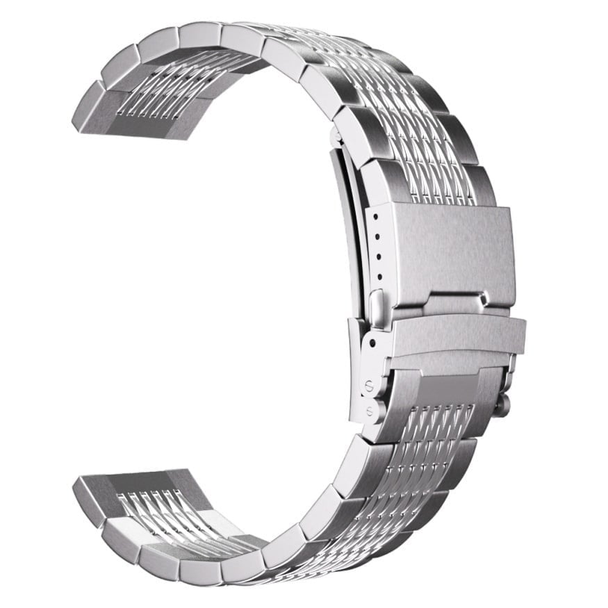 Bracelet luxe à maillons acier Huawei Watch GT 5 Pro 46mm (argent)