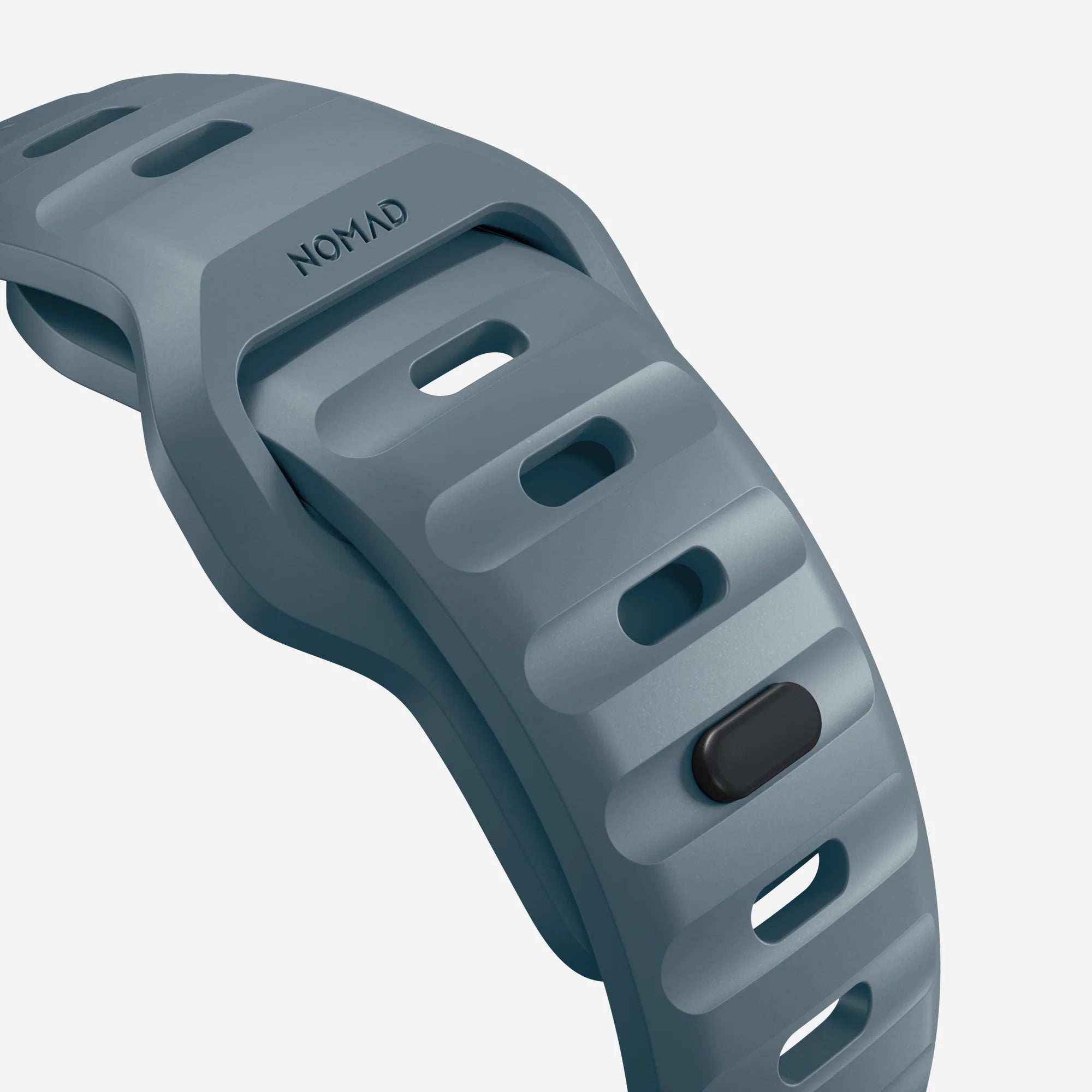 Nomad Bracelet silicone sport Apple Watch (bleu marine)