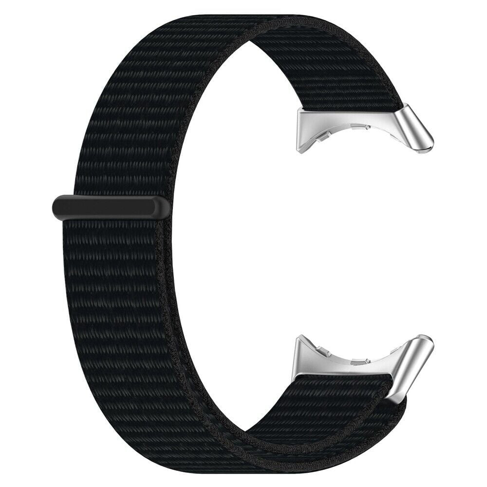 Nylon Strap, black, without a watch, 3/4 front view