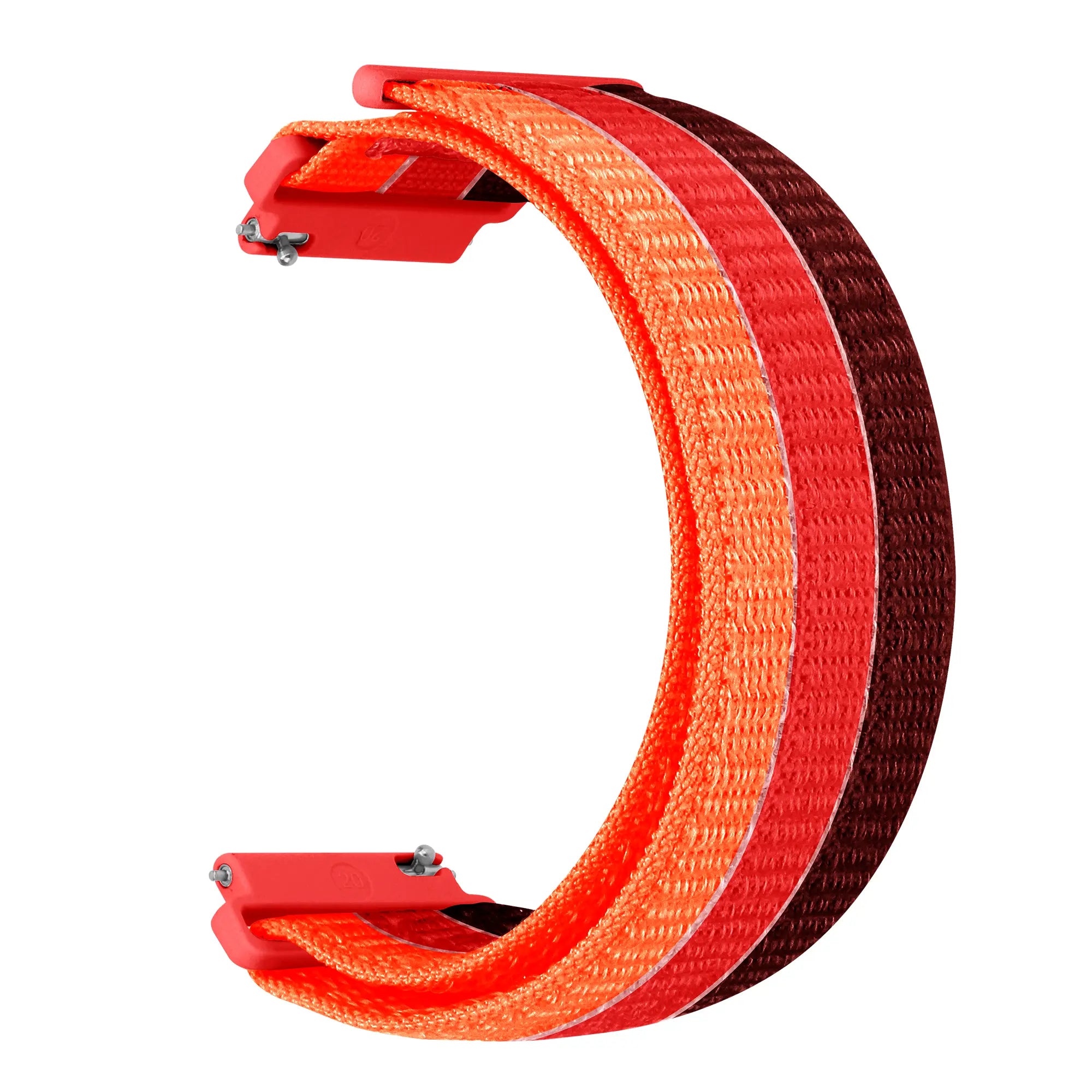 Bracelet nylon triple Garmin Vivomove Style (mélange de rouge)