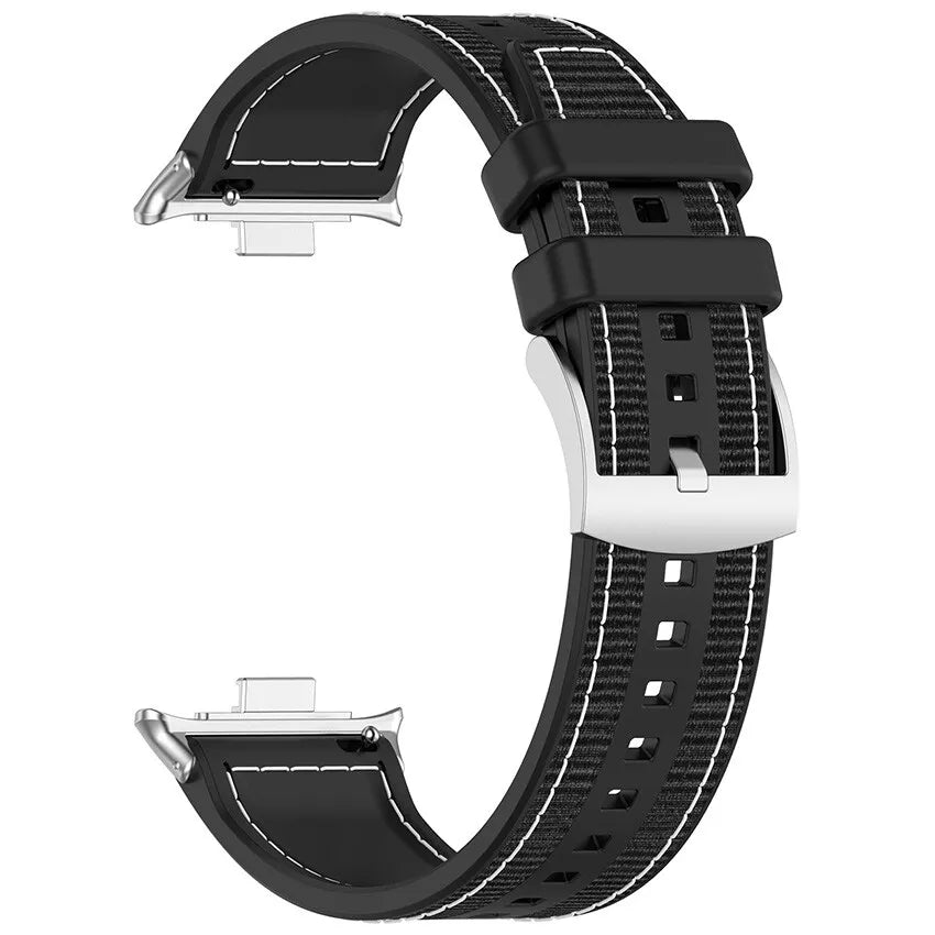 Bracelet nylon hybride Xiaomi Smart Band 8 Pro (noir)