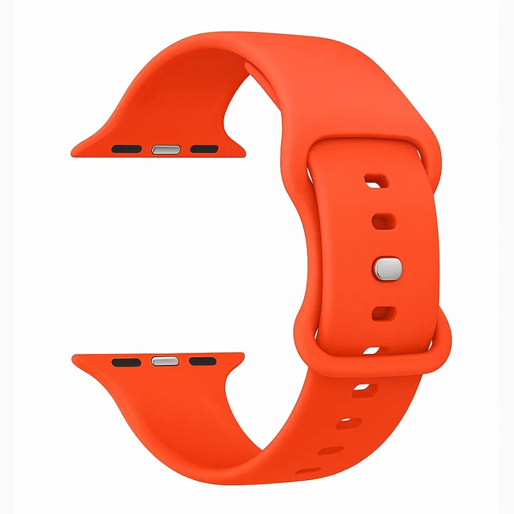 Bracelet Apple Watch silicone (corail)