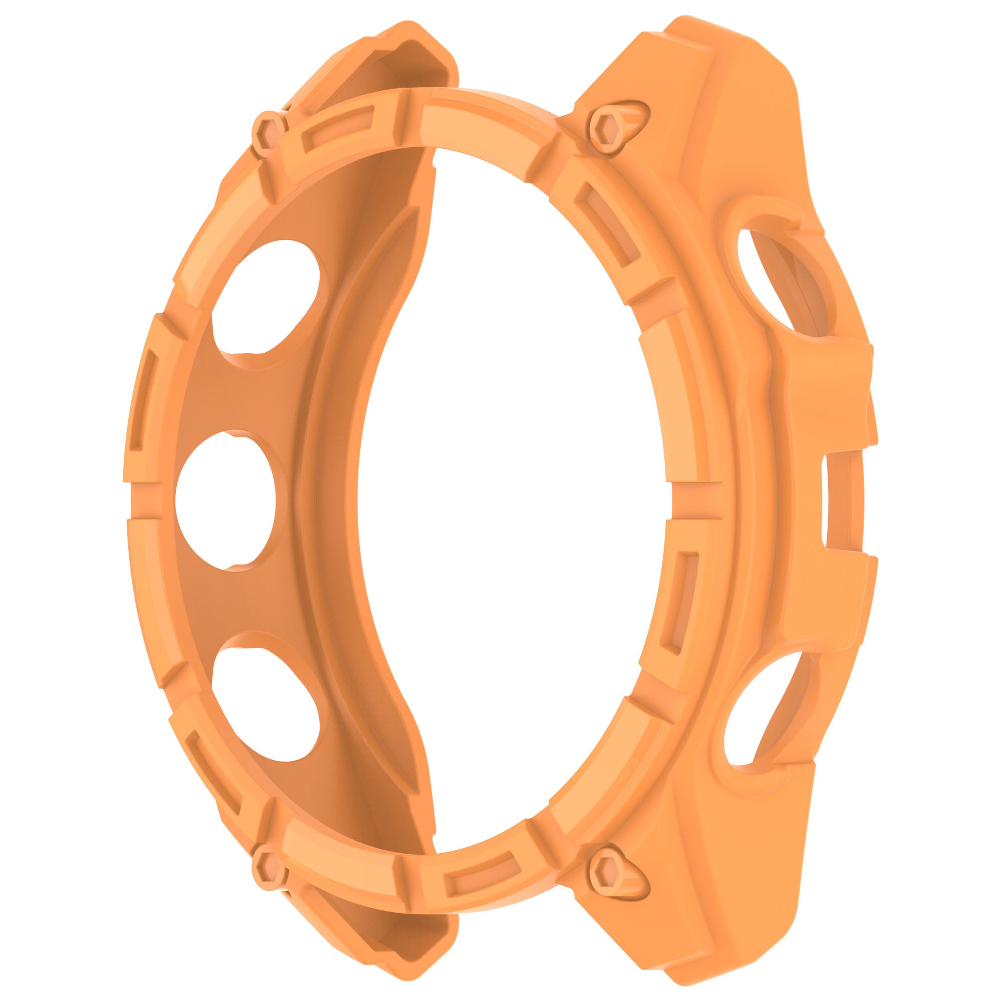 Coque TPU résistante Garmin Quatix 8 - 47mm (orange)