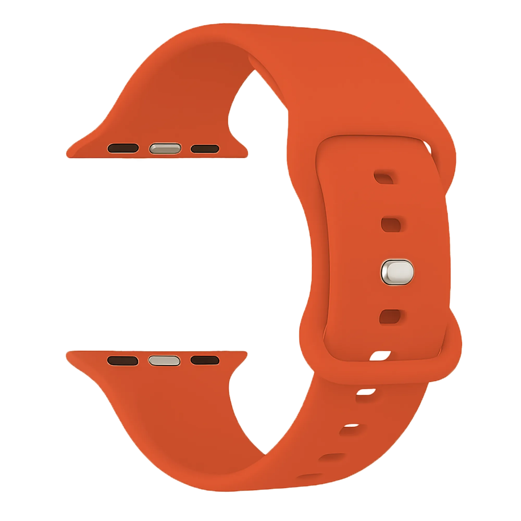 Bracelet silicone 'Classic' Apple Watch (orange)