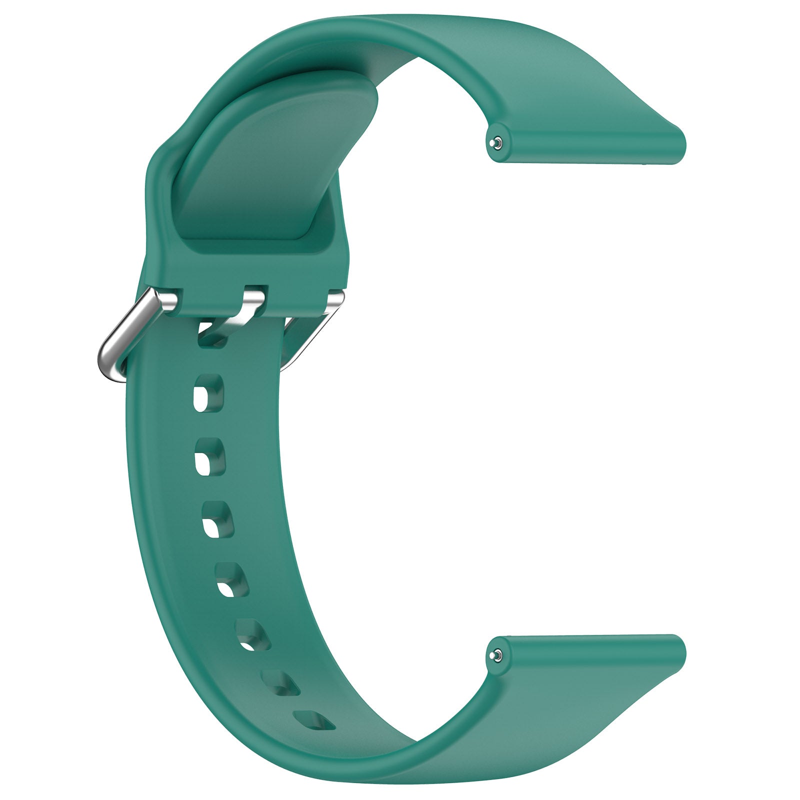 Nomad Bracelet silicone avec boucle Coros (vert sapin)