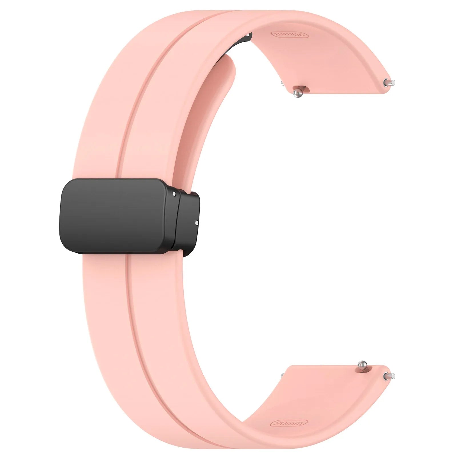 Bracelet silicone avec boucle Amazfit Active (rose)