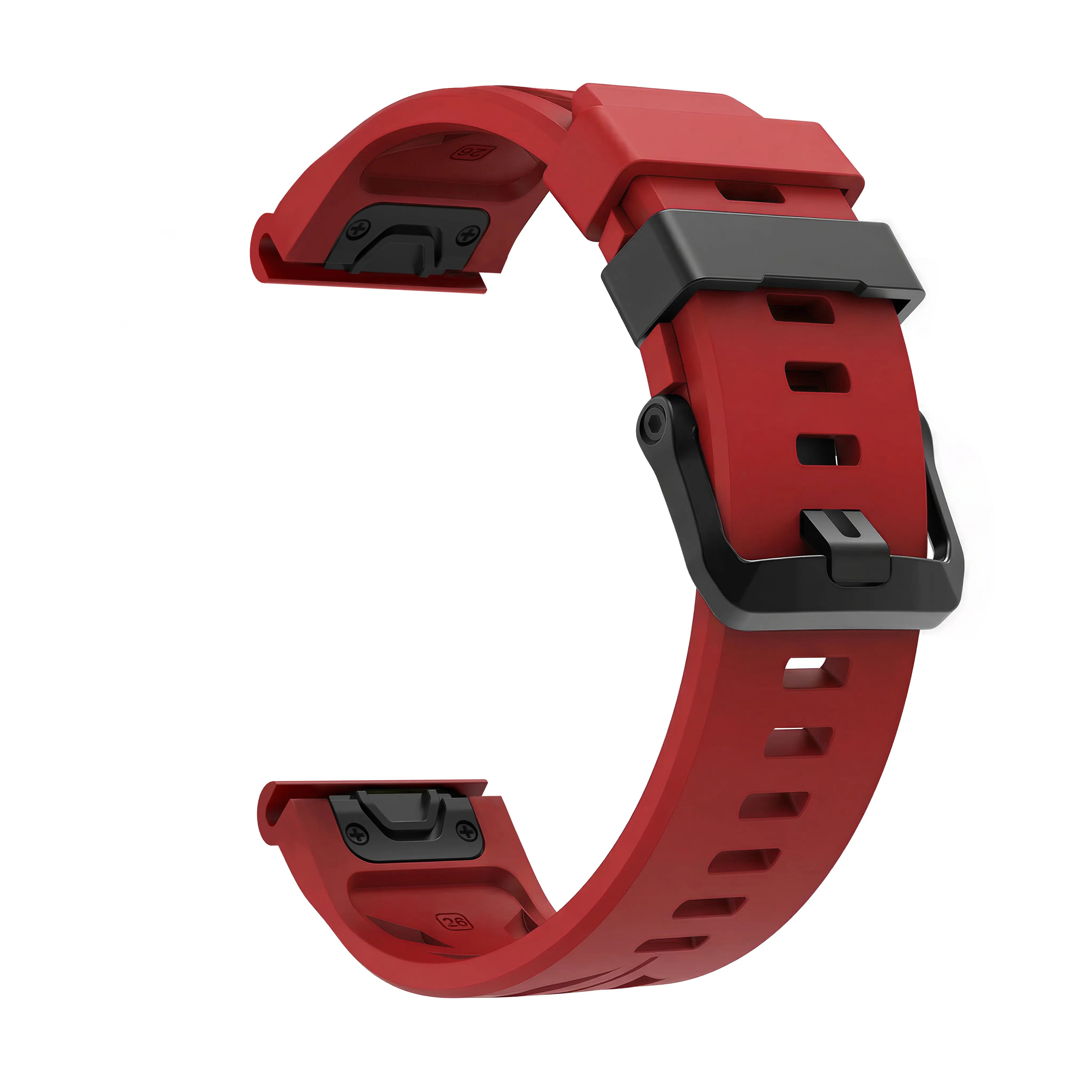 Garmin Quatix 5/6/7 Race Silicone Strap (Red)