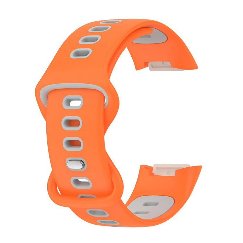 Bracelet sport Fitbit Charge 6 (orange/gris)