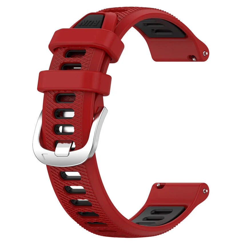 Garmin Vivoactive 6 Sport Buckle Strap (Red/Black)