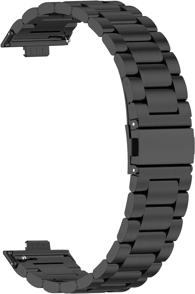 Bracelet acier Huawei Watch Fit 4 (noir)