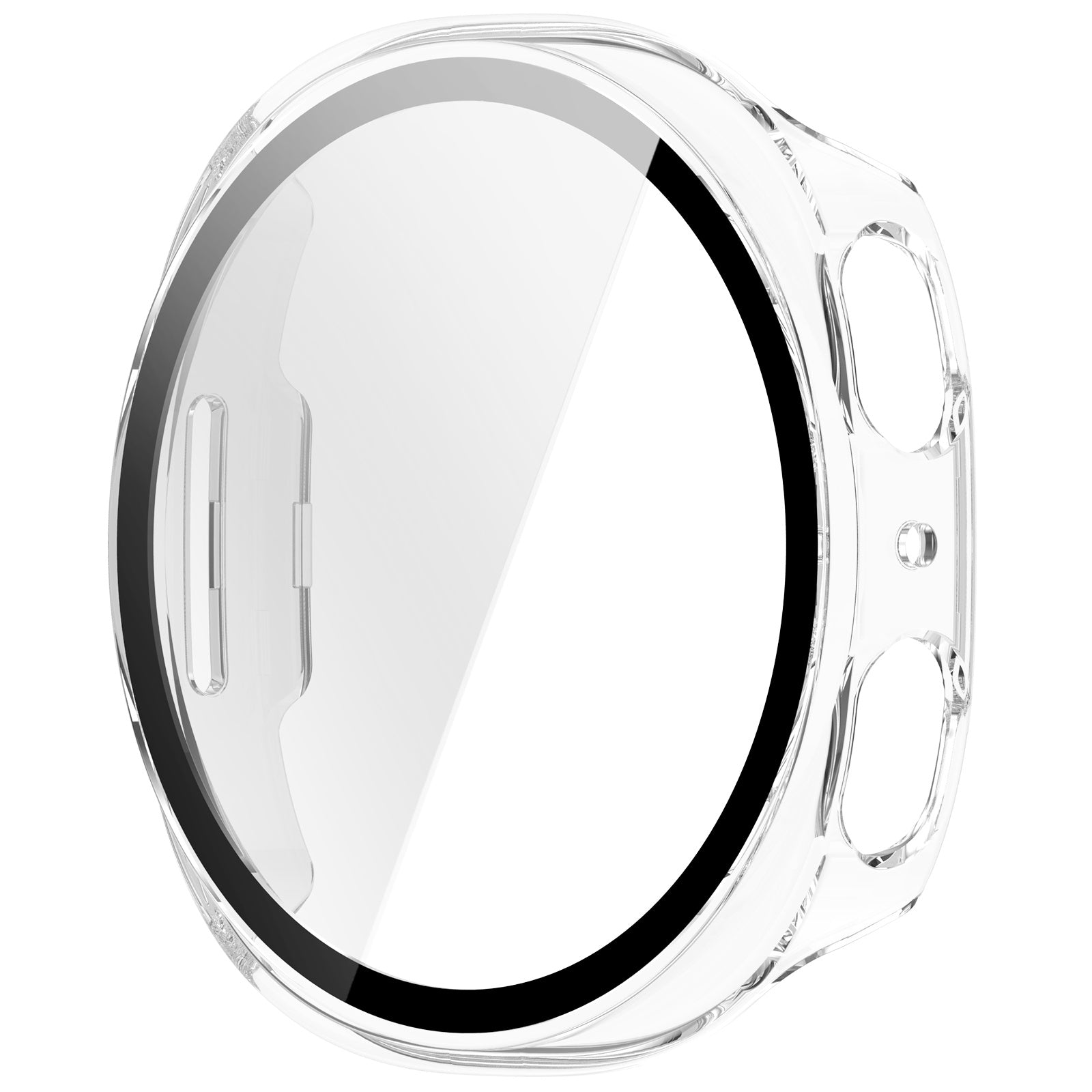 Coque rigide avec verre Samsung Galaxy Watch 8 / 9 - 44mm (transparent)