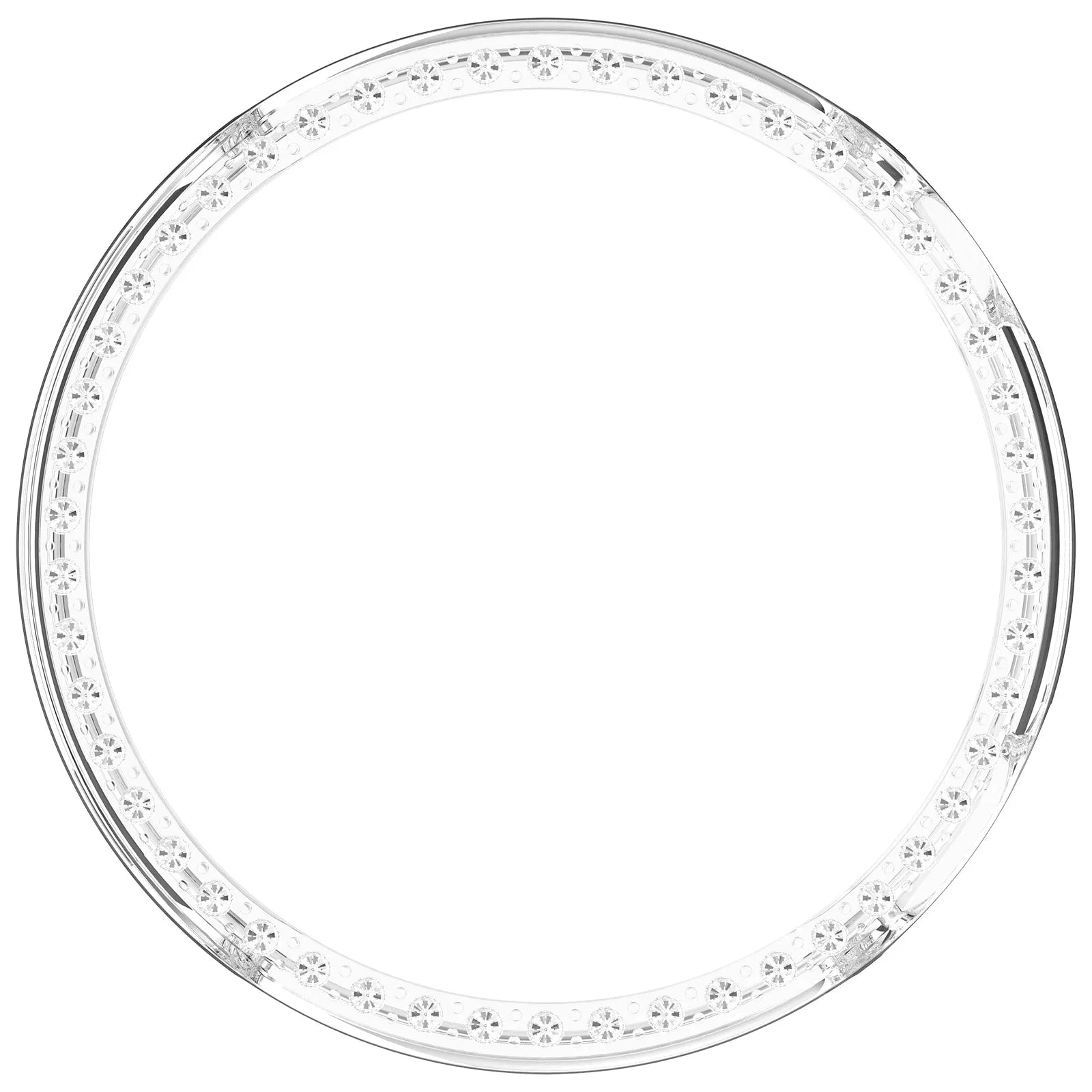 Coque rigide diamant Xiaomi Watch S4 - 41mm (transparent)