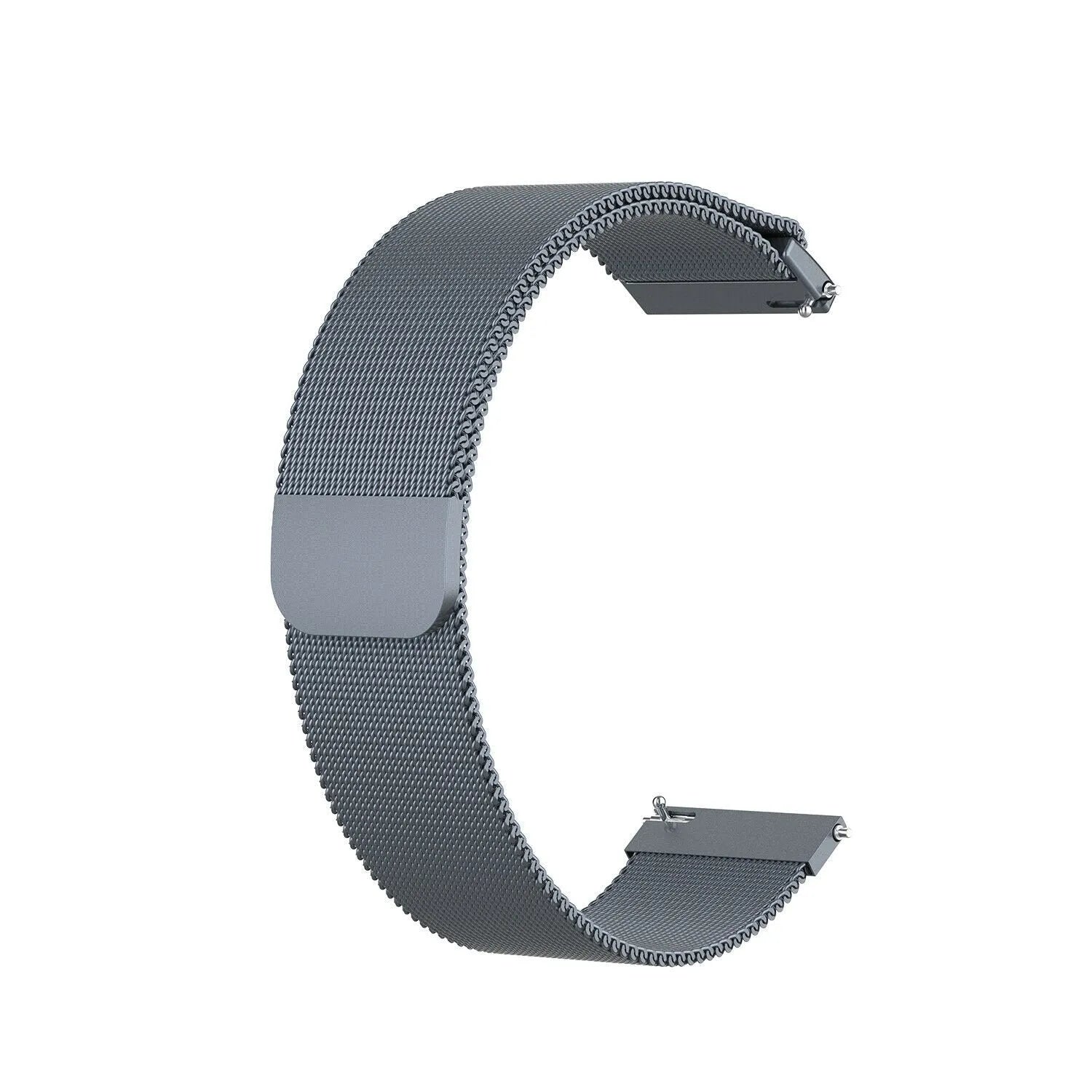 Bracelet milanais Garmin Forerunner 265s (gris sidéral)