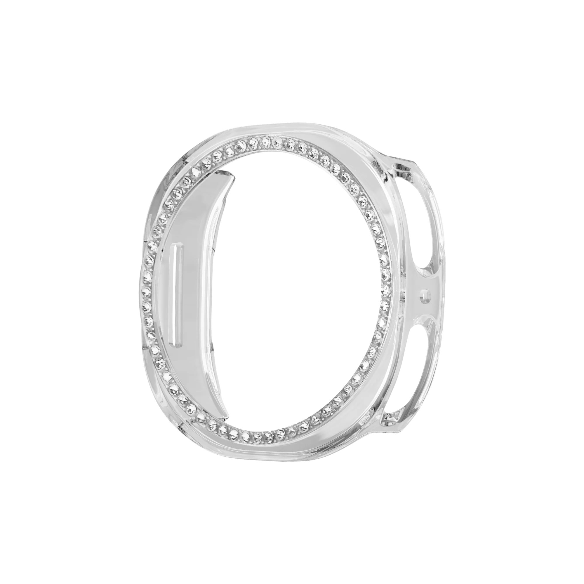 Bandz Coque PC Diamante Samsung Galaxy Watch 8 - 40mm / 9 - 40mm (transparent)