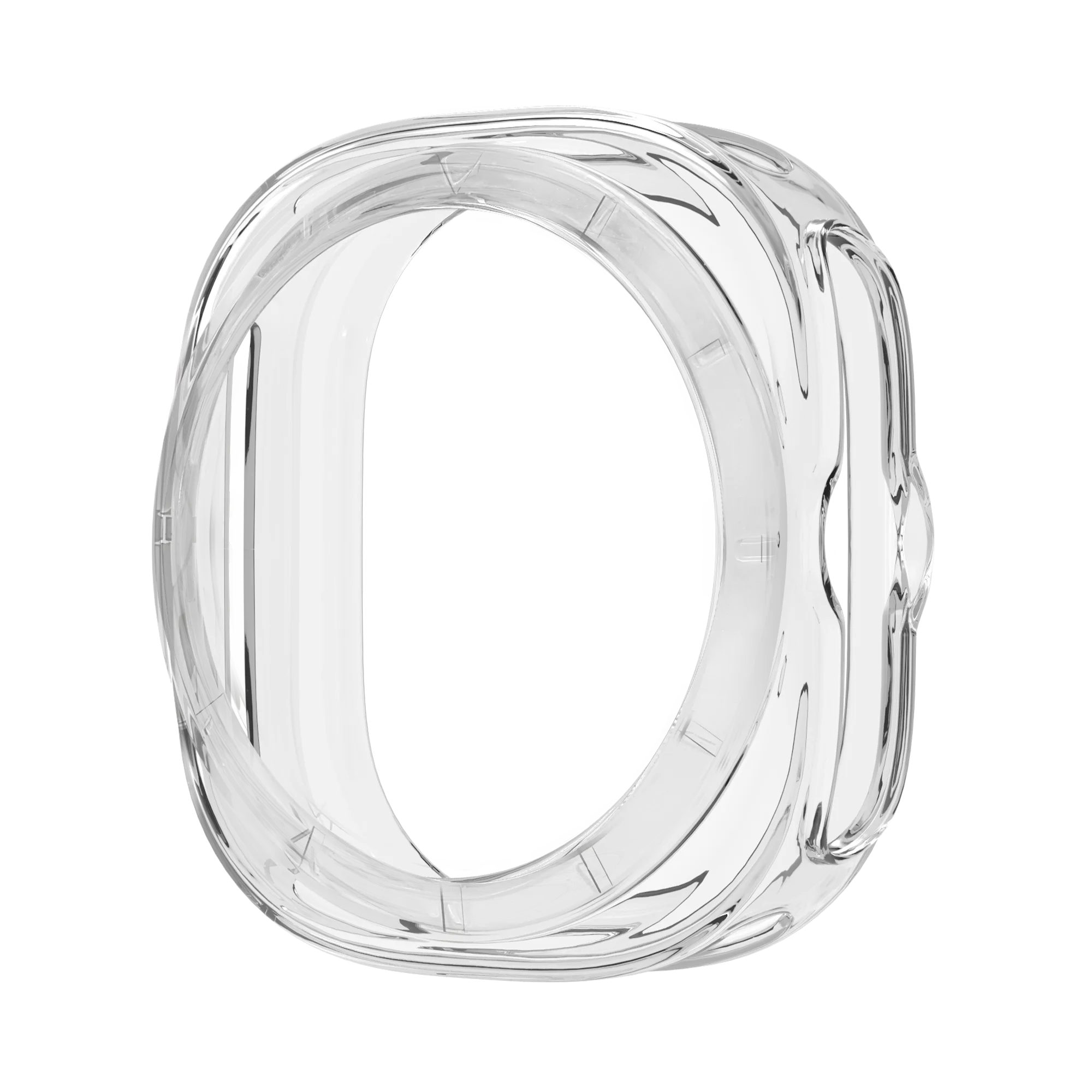 Bandz Coque TPU galvanisé Samsung Galaxy Watch Ultra (transparent)