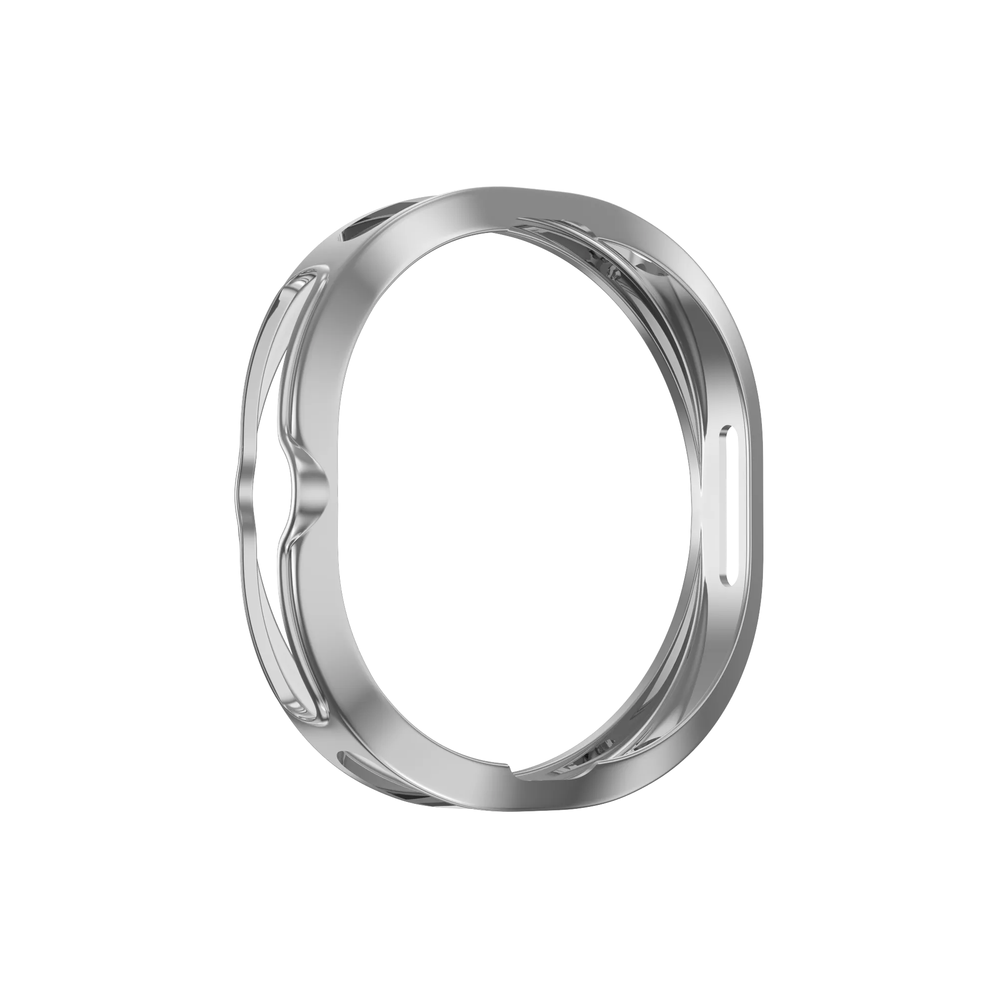 Bandz Coque TPU Samsung Galaxy Watch 8 Classic (argent)