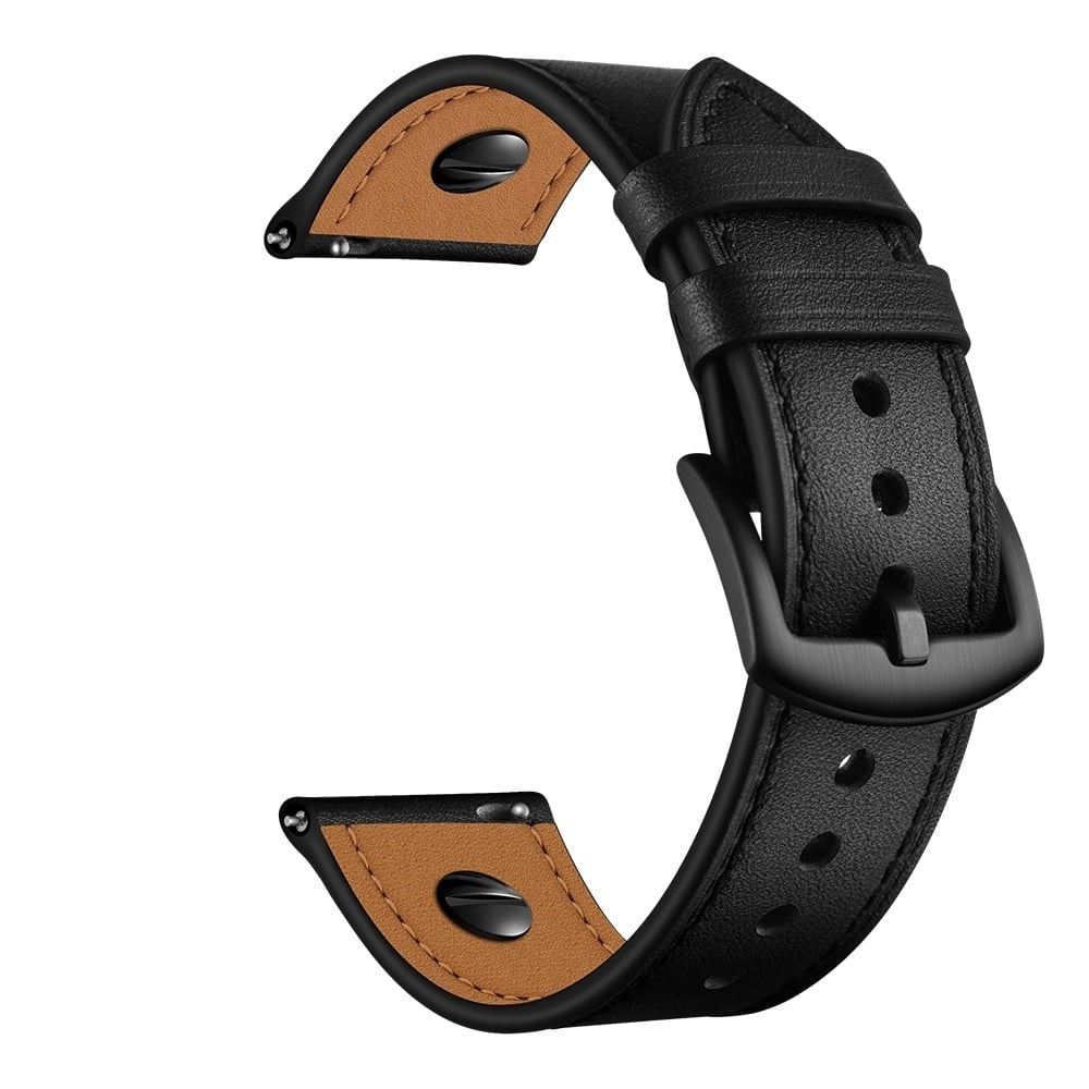 Bracelet cuir avec vis Polar Grit X2 Pro (noir)