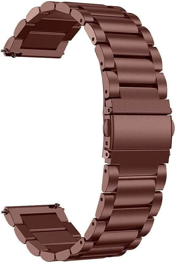 Bracelet acier Garmin Vivomove 3 (brun bronze)