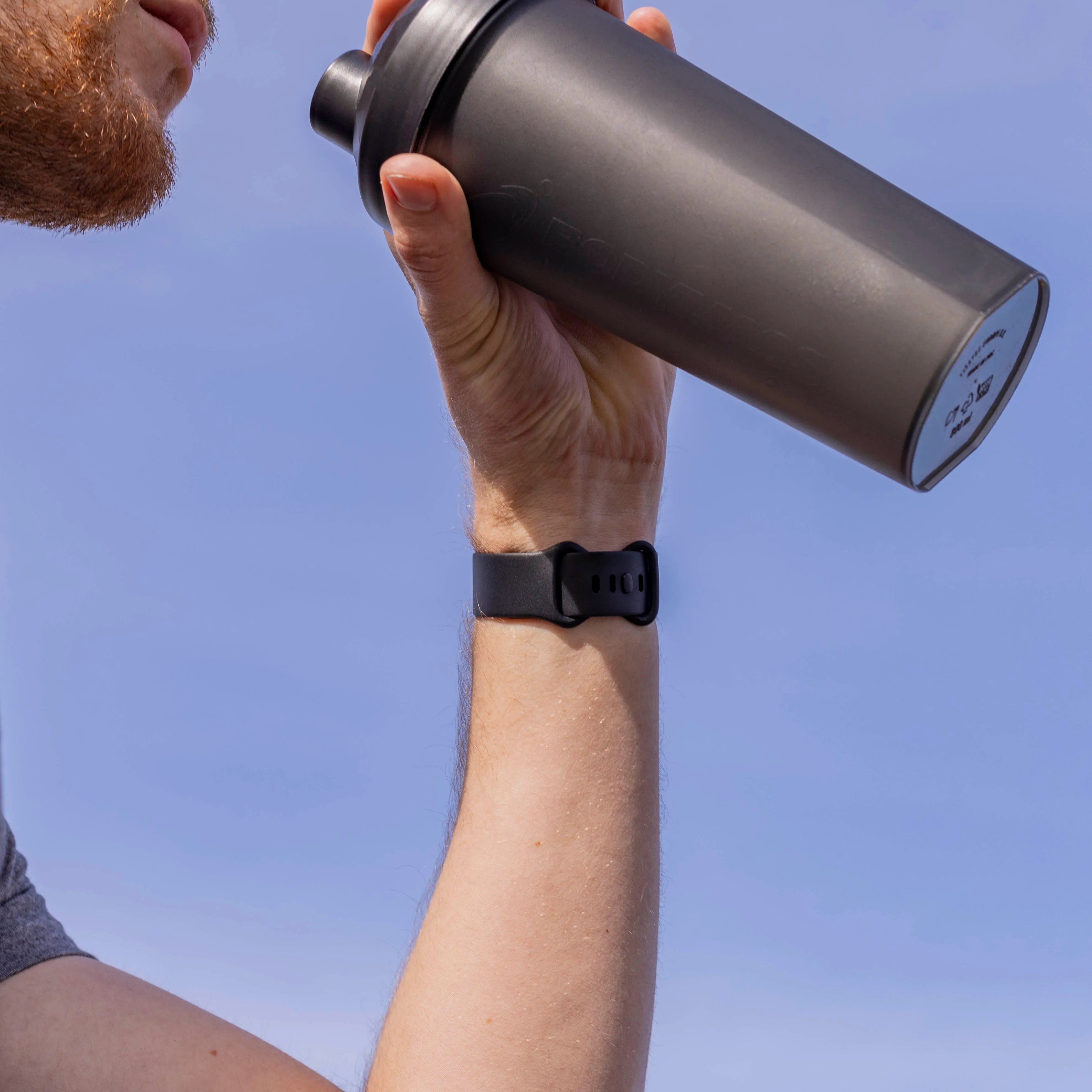 Bracelet silicone classique Fitbit Sense 2 (noir)