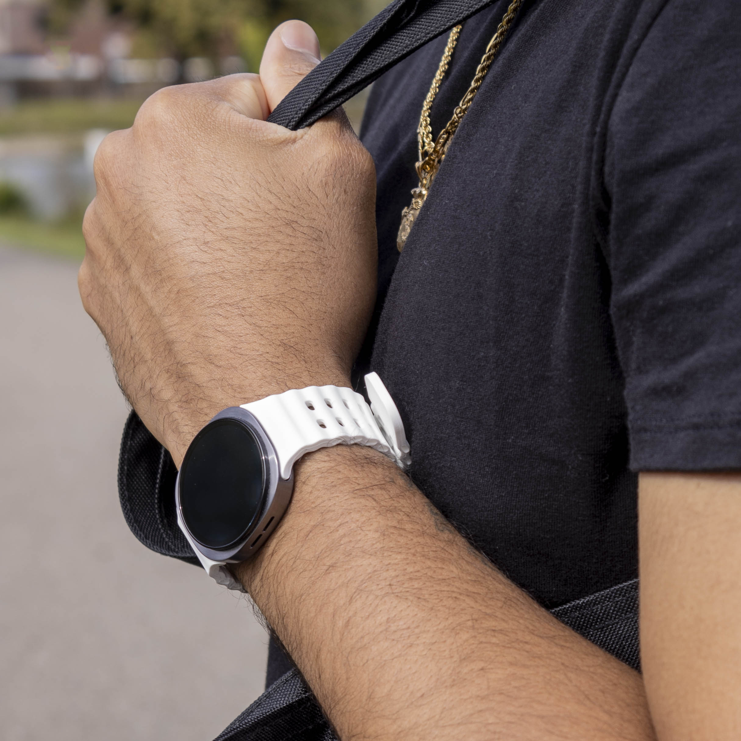 Bracelet Ocean Samsung Galaxy Watch 8 - 44mm (blanc)