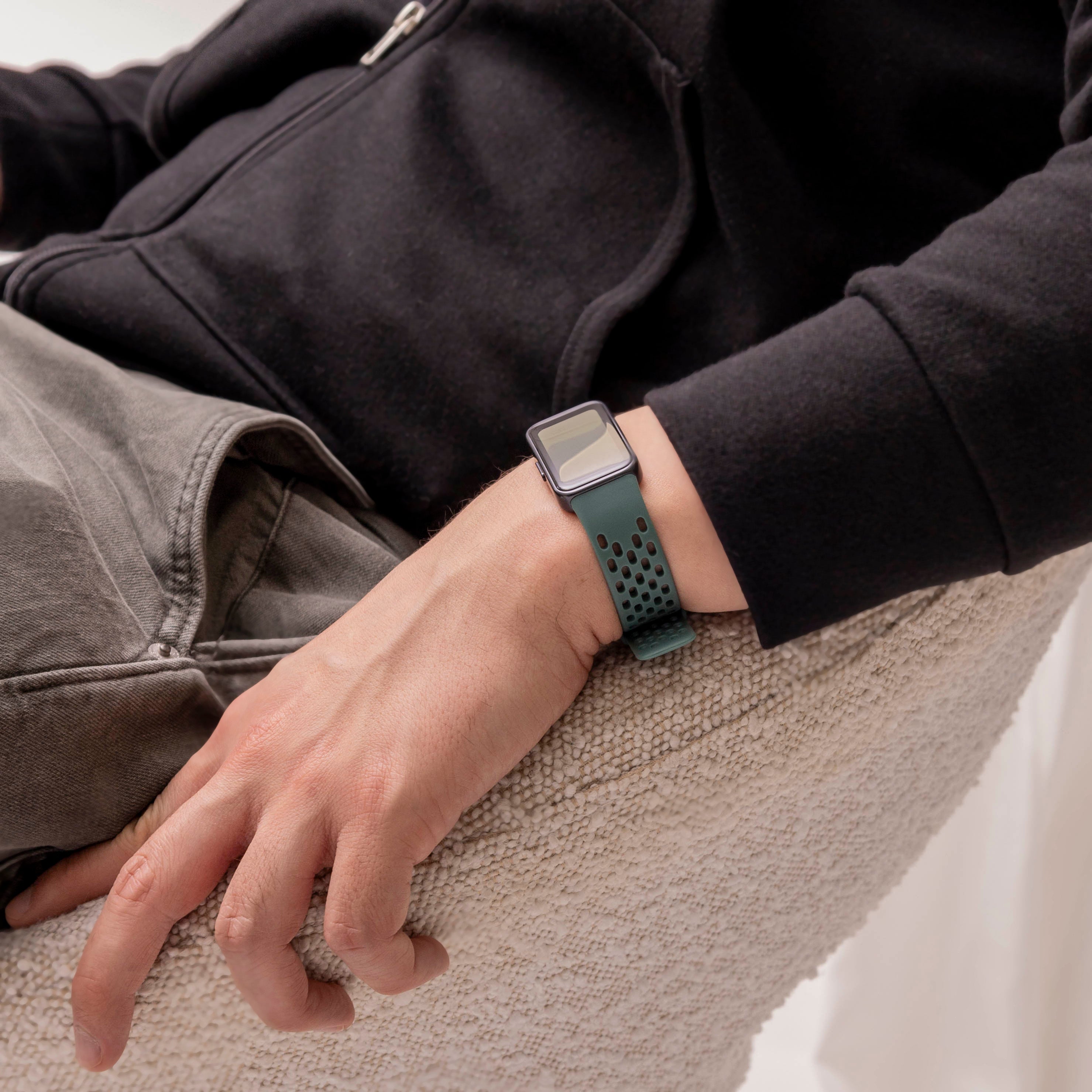 Huawei Band 8 Silicone Air Strap (Viridian)
