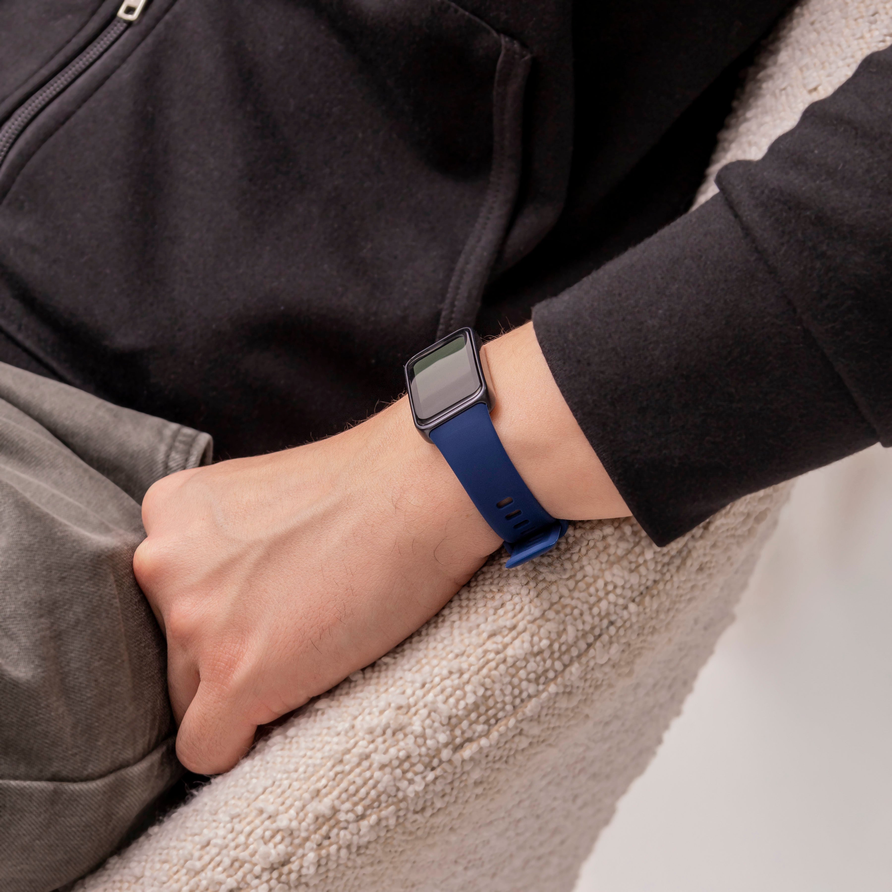 Huawei Band 8 Silicone Classic Strap (Dark Blue)