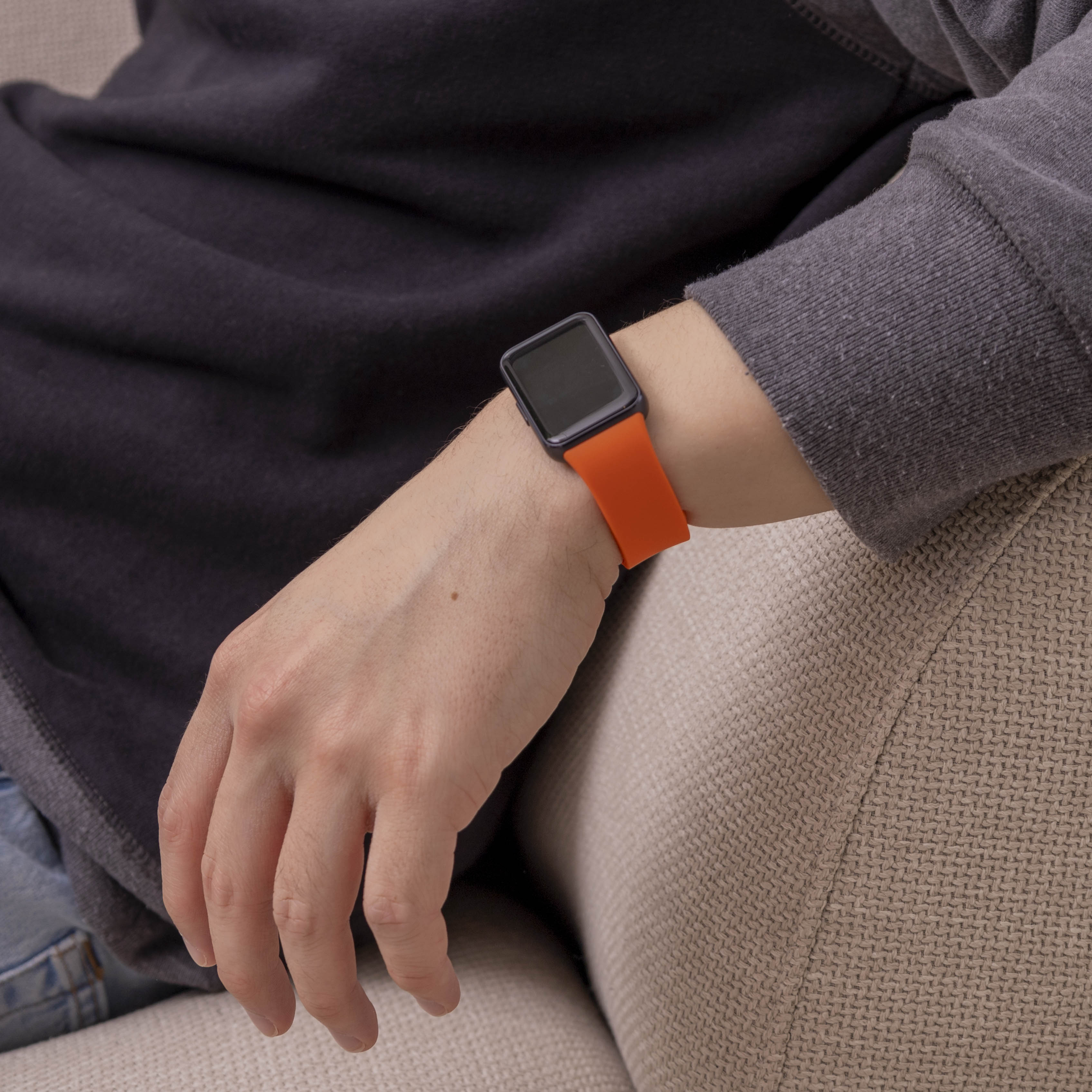 Bracelet silicone Samsung Galaxy Fit 3 (orange)