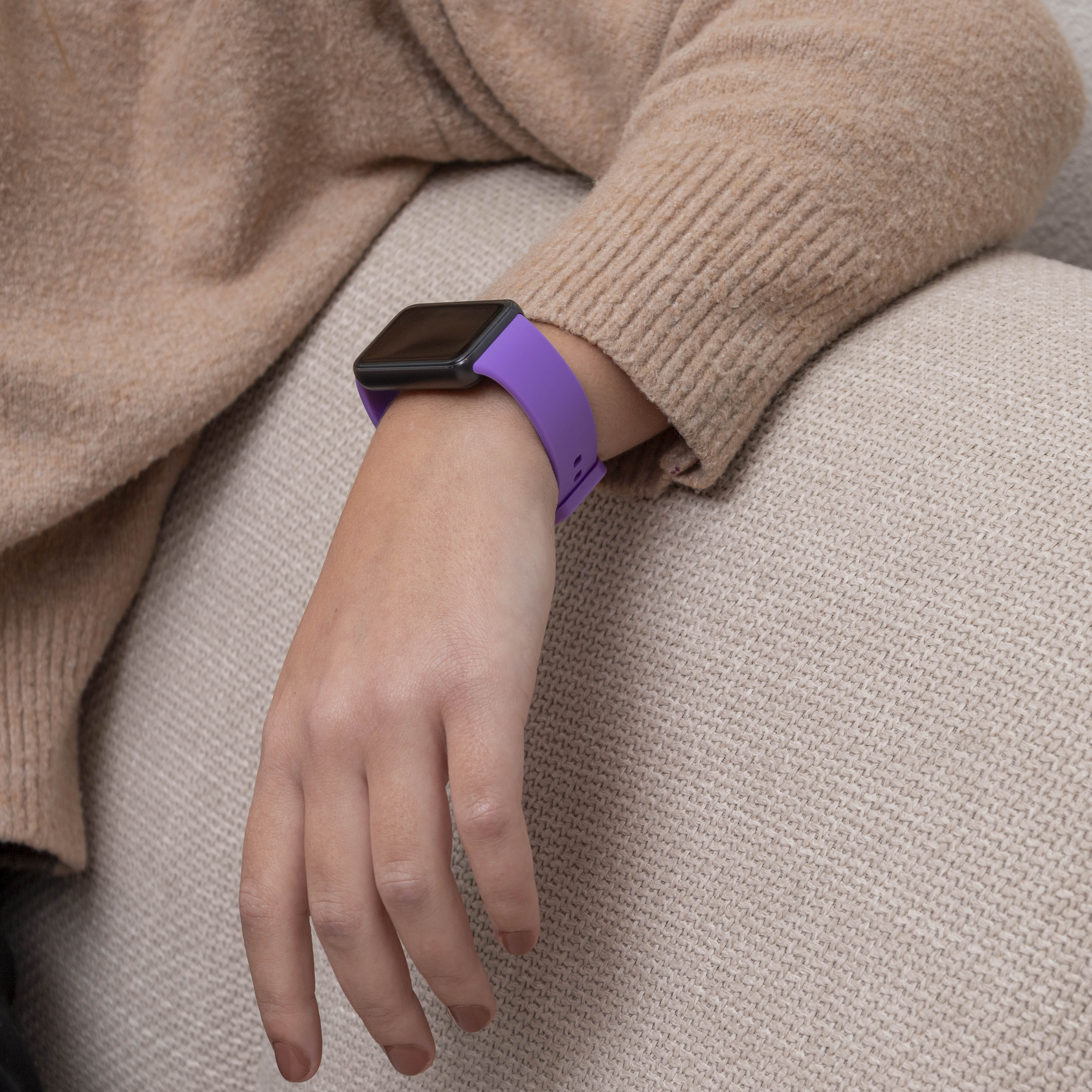 Bracelet silicone Samsung Galaxy Fit 3 (lila)