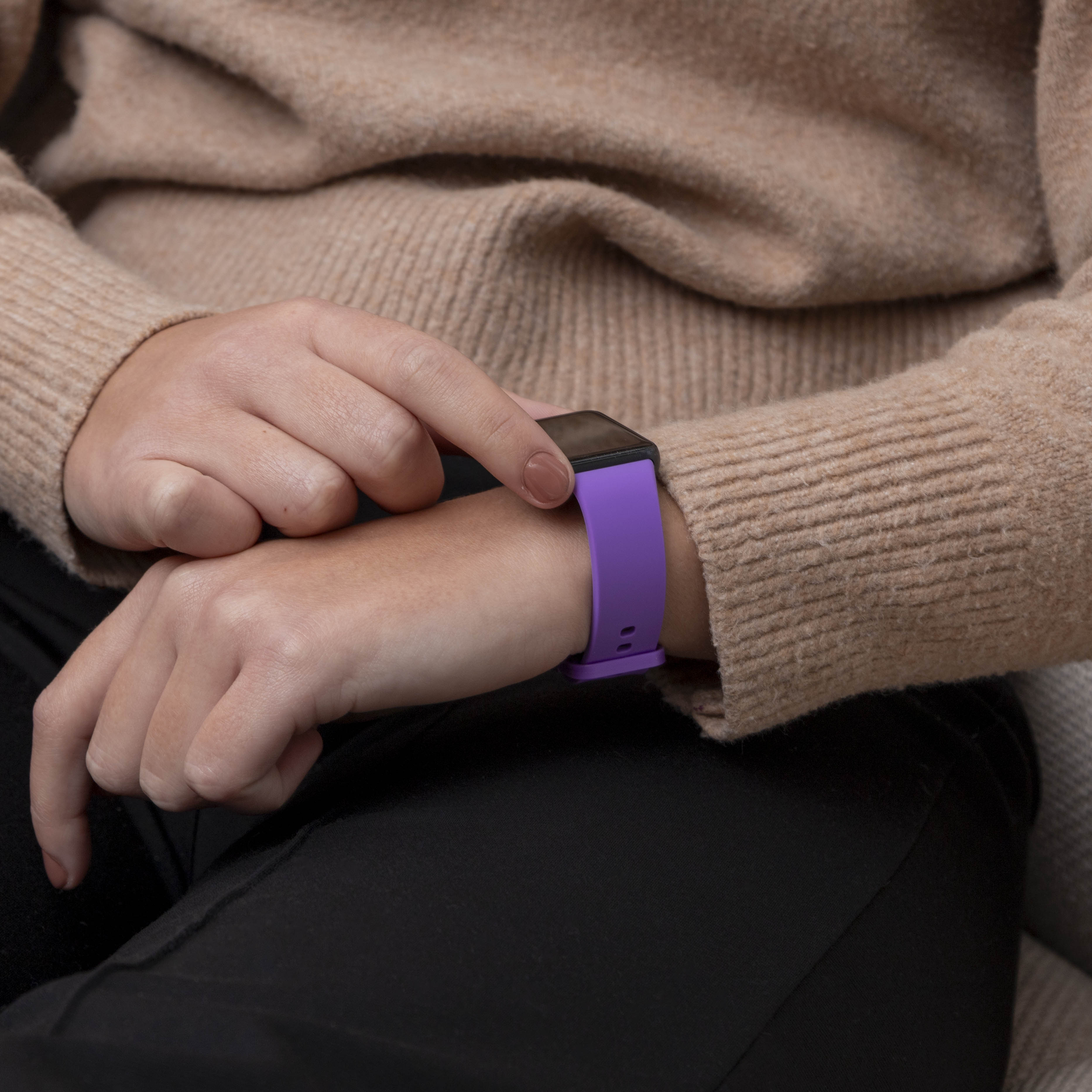 Bracelet silicone Samsung Galaxy Fit 3 (lila)