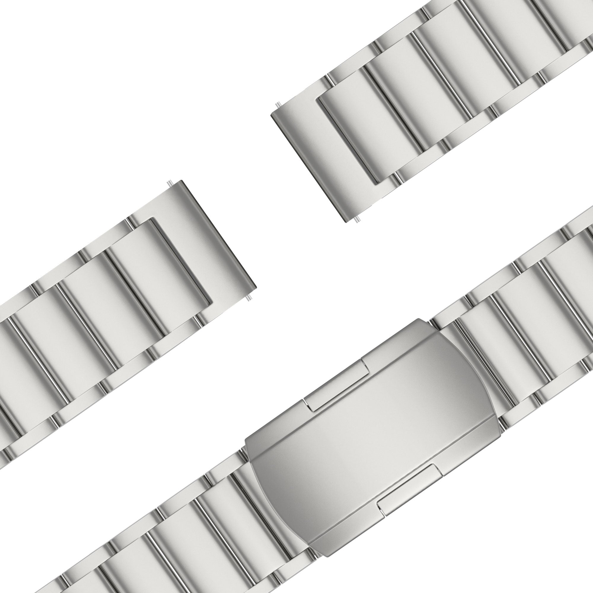 Bandz Bracelet titane à maillons Garmin D2 Air X15 (argent)