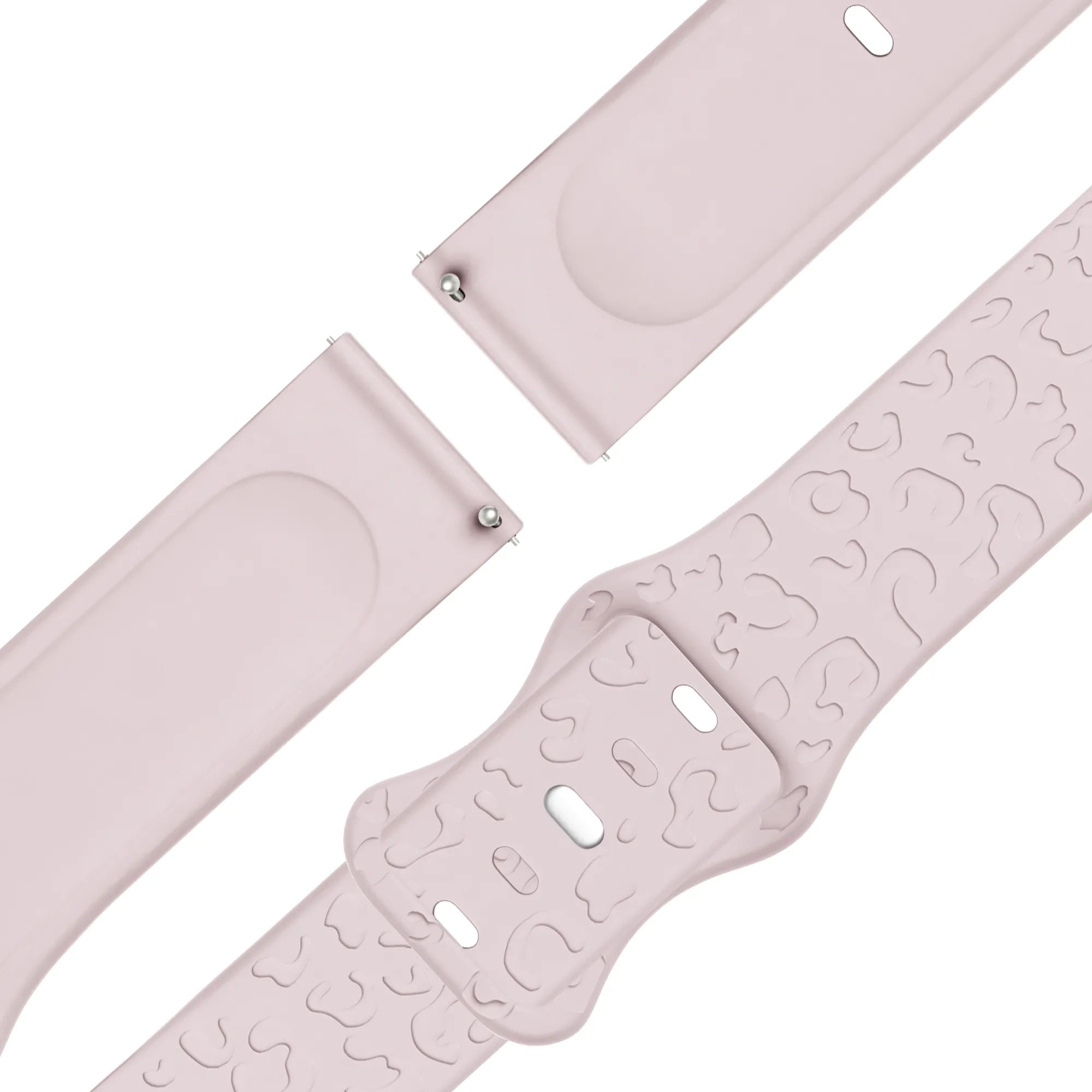 Bandz Bracelet silicone 'Léopard' Garmin Bounce 2 (rose)
