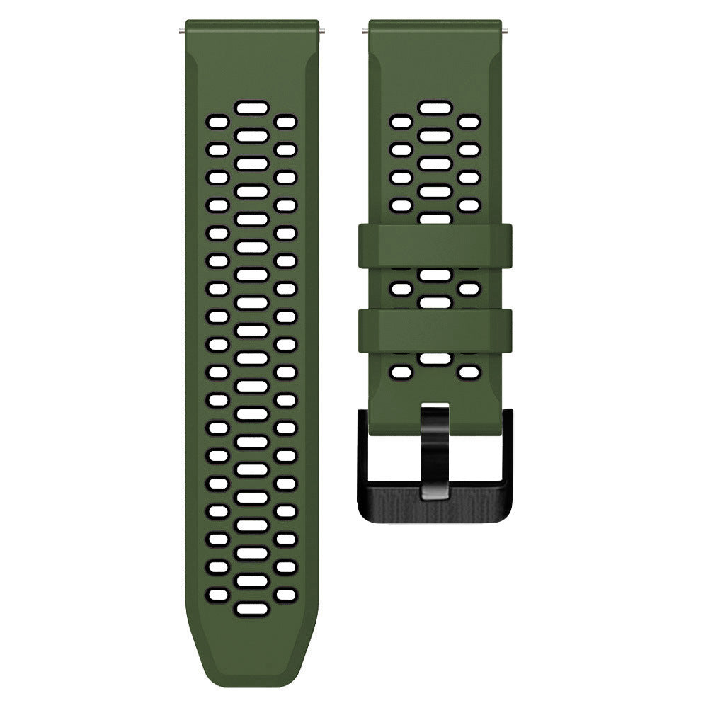Bracelet sport avec boucle Coros Apex 4 - 46mm (vert/noir)